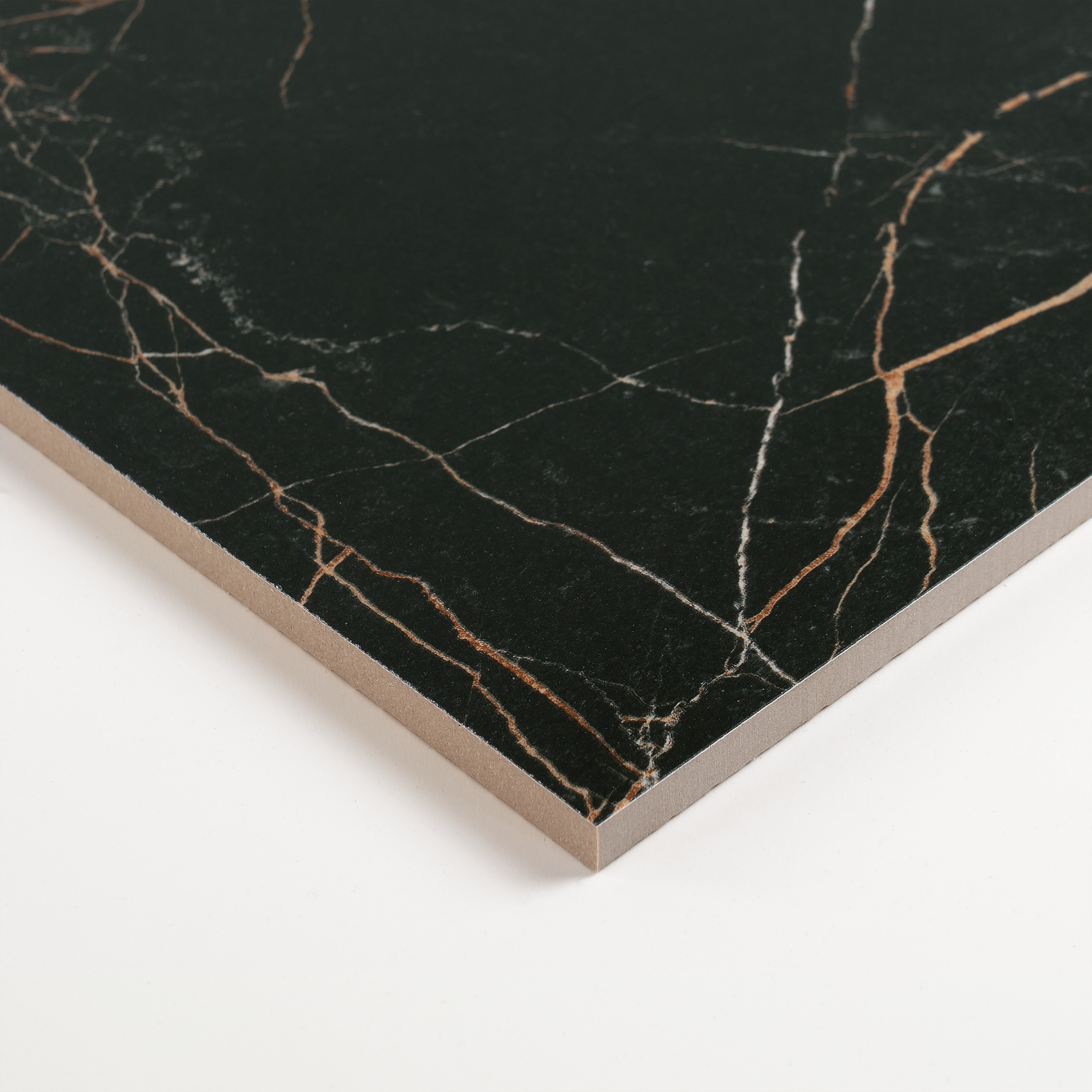 Revestimento cerâmico preto polido 60x120 cm Artens Blush - 7