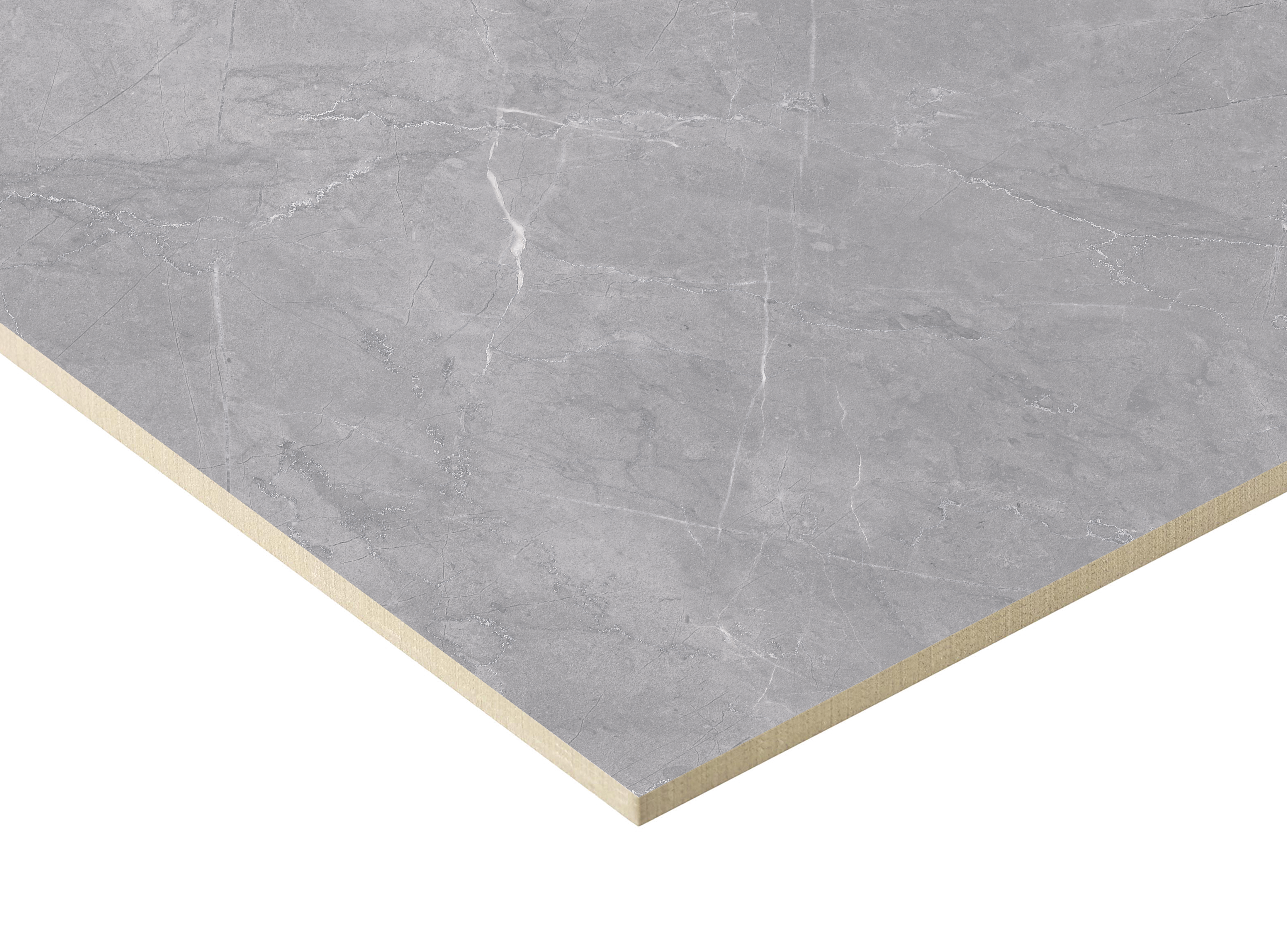 Carrelage sol/mur intérieur effet marbre gris Kanali l.59.5 x L.59.5 cm ARTENS - 7