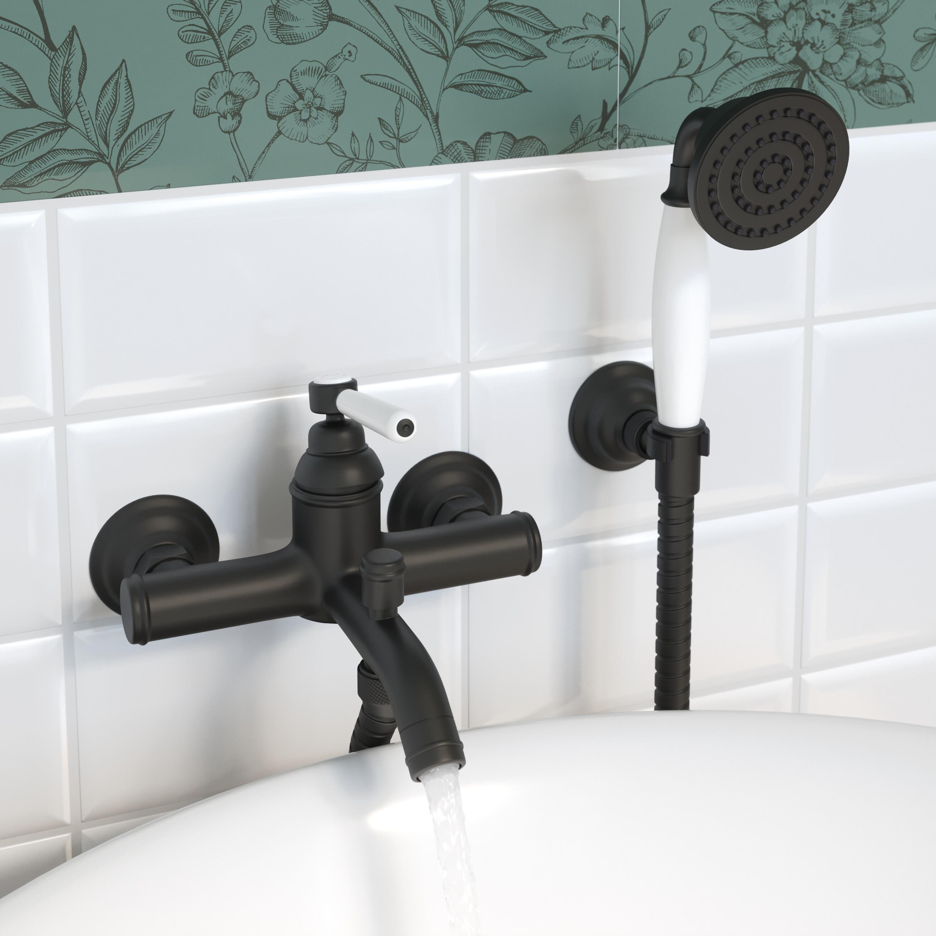 Grifo bañera monomando sensea charm negro