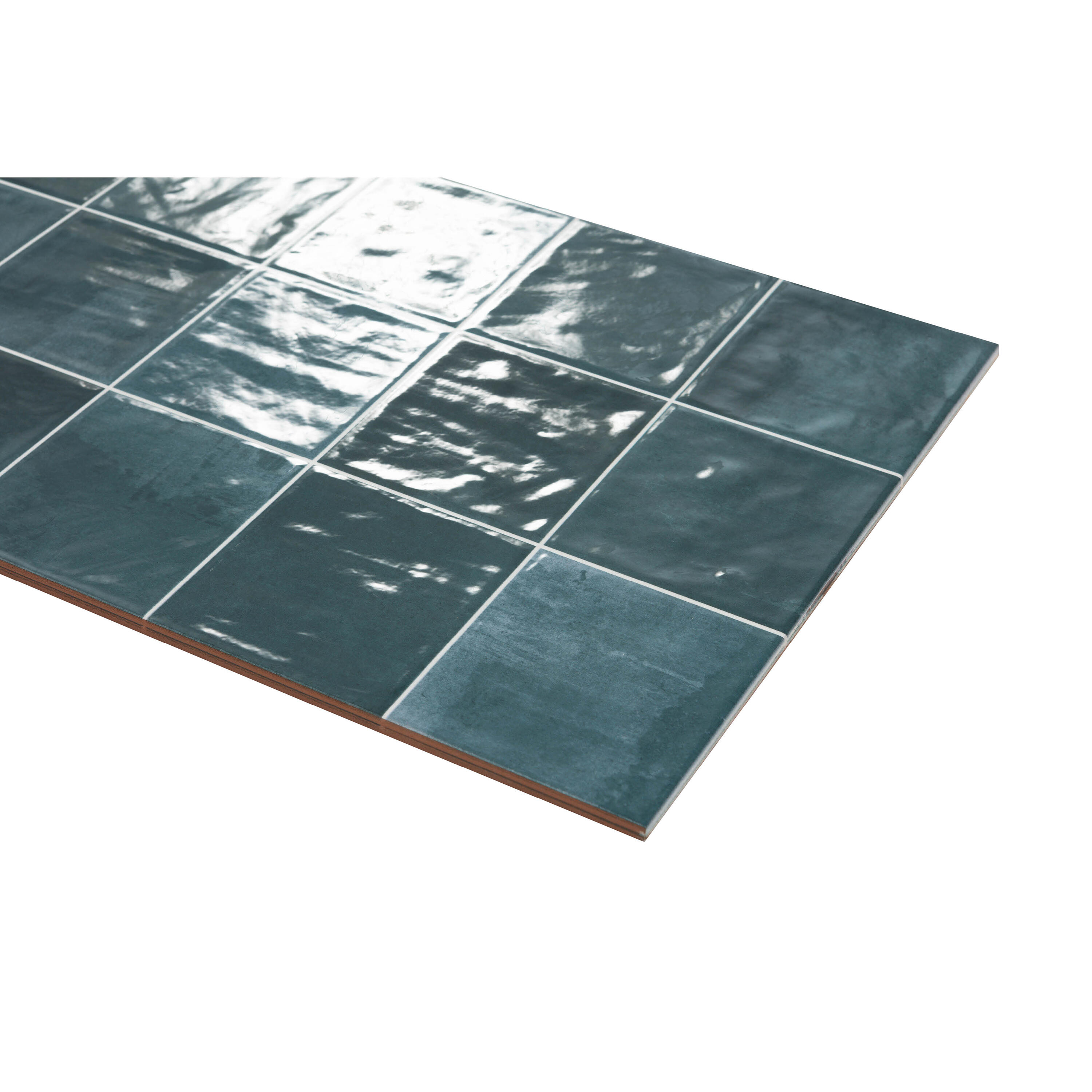 Piastrella da rivestimento interno in maiolica ARTENS 31.6 x 60 cm non rettificato smaltato smeraldo lucido Moha Square Sp. 9.5 mm 1.52 mq - 6