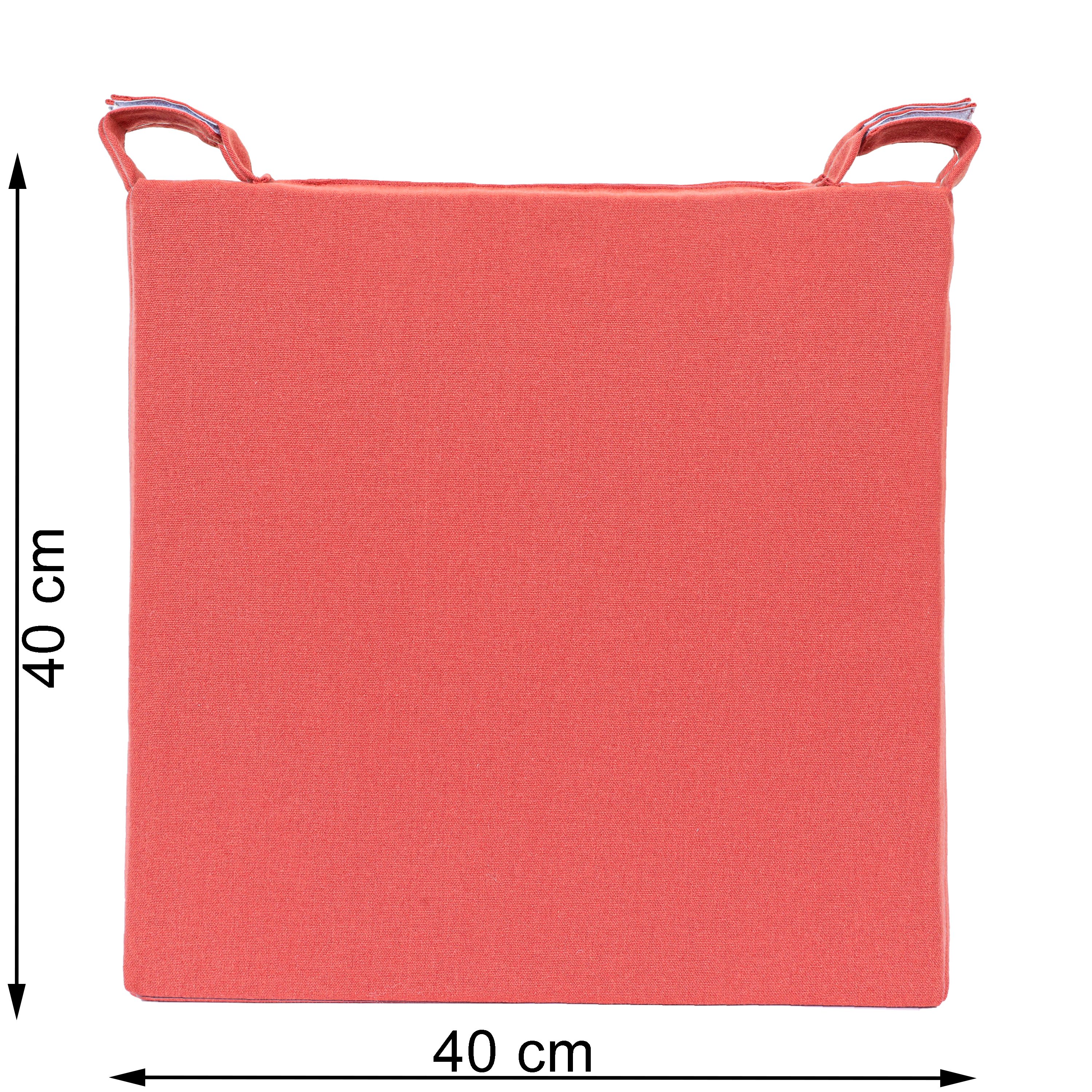 Poduszka na krzesło Joy pomarańczowy 40 x 40 x 4 cm Inspire - 6