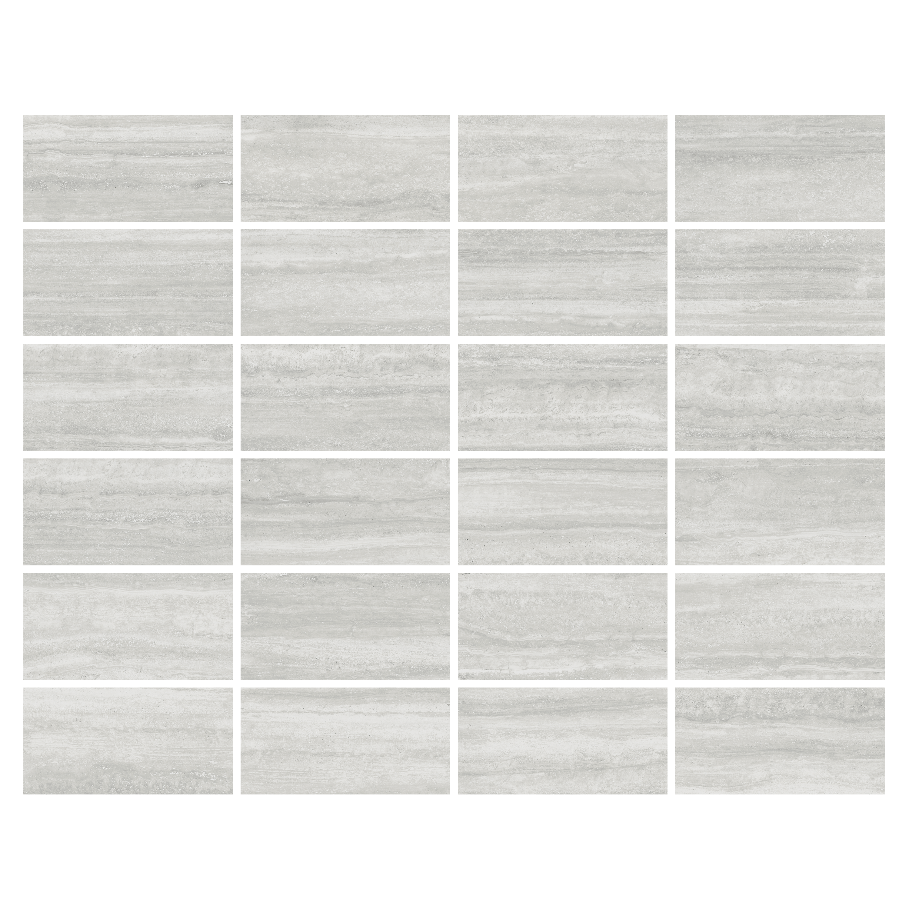 Azulejo cerámico Helos efecto mármol gris claro 30x60 cm ARTENS - 7