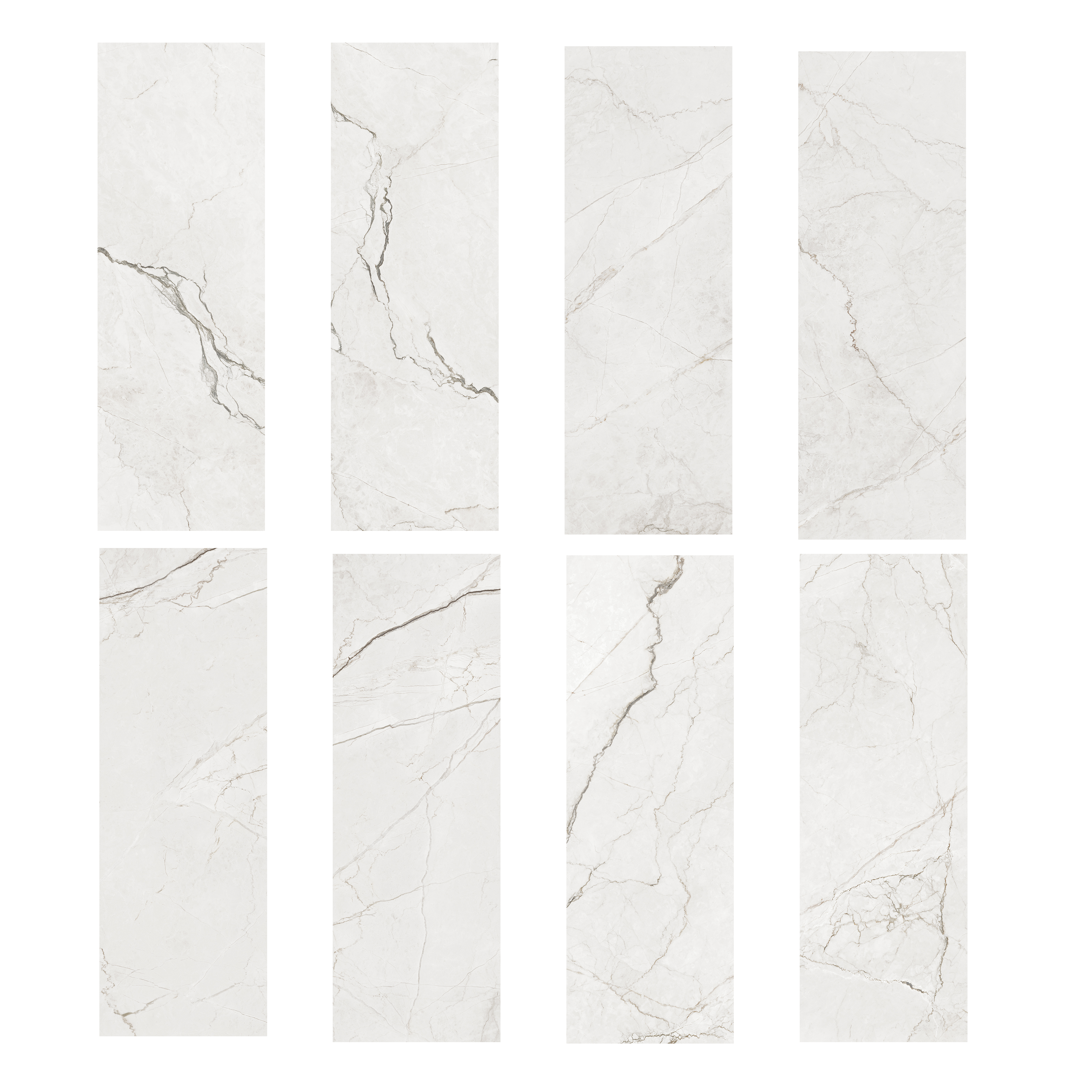 Carrelage mur intérieur effet marbre marbre blanc Blush l.30 x L.90 cm x Ep.10.5 - 8
