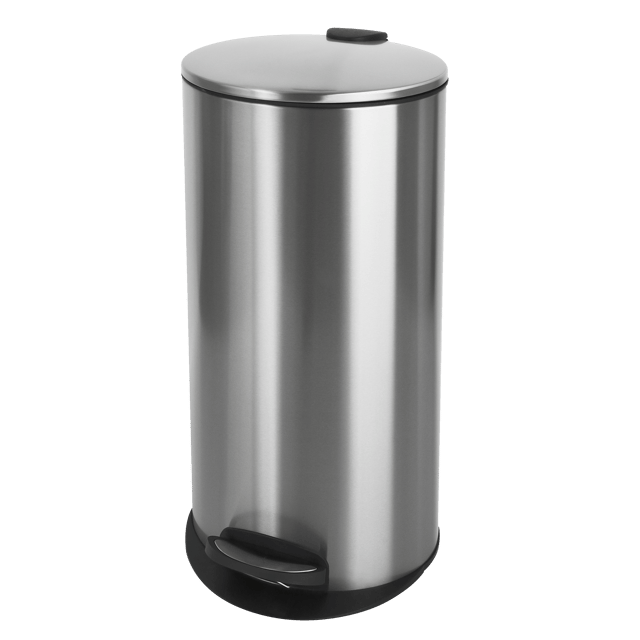 	
Pattumiera Essential Oval DELINIA a pedale argento 28 L