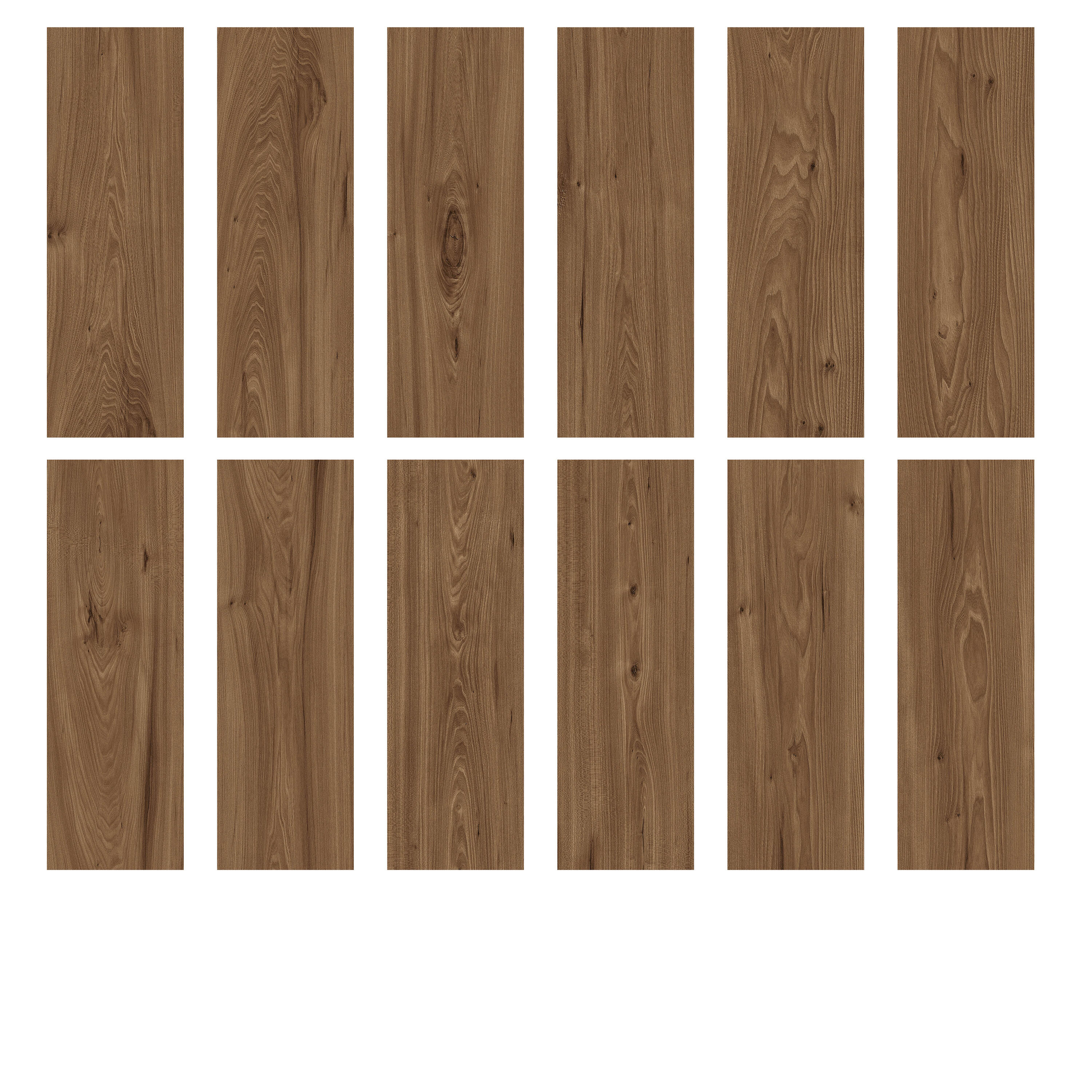 Suelo porcelánico Wakefield efecto madera marrón 20x75 cm C3 ARTENS - 5