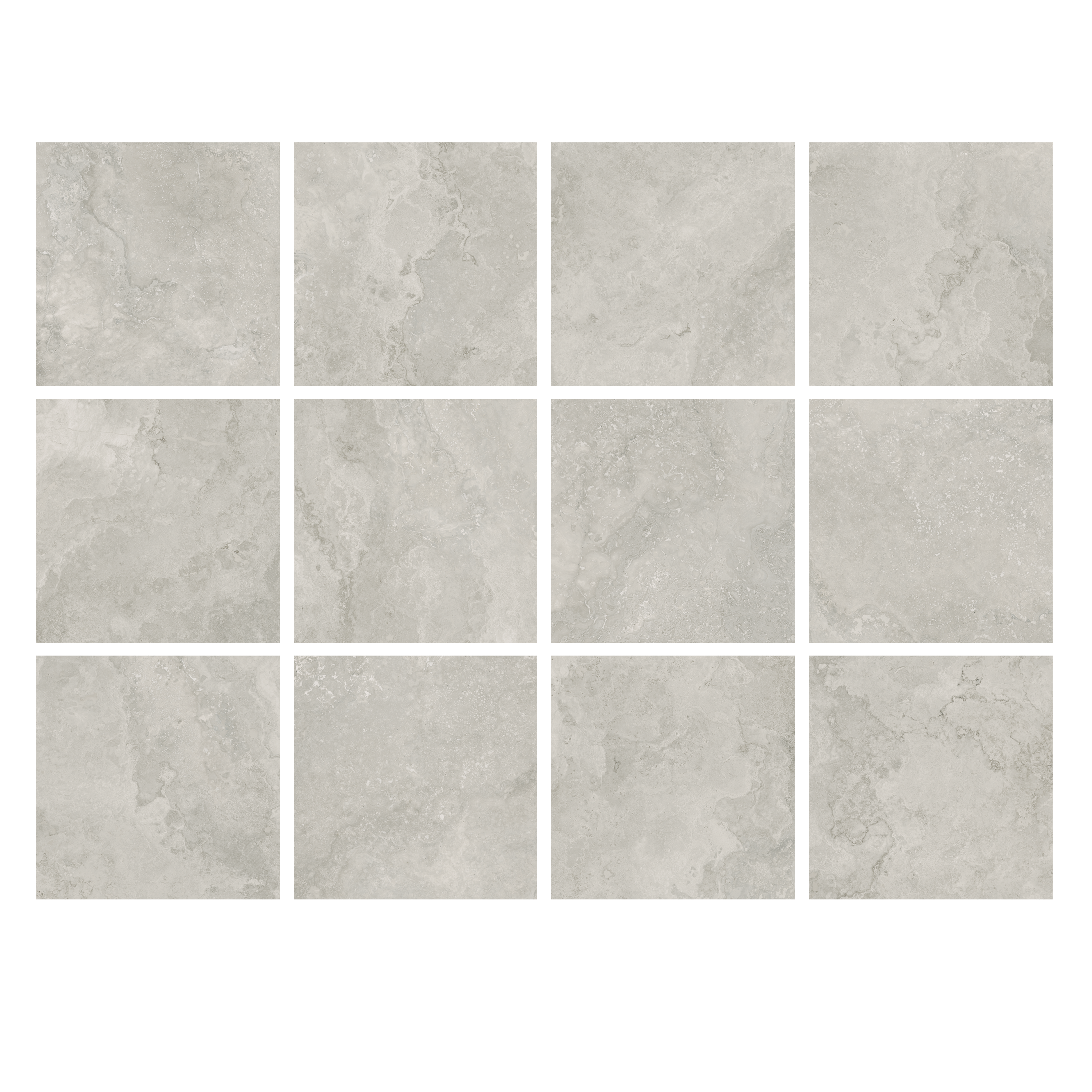 Carrelage sol extérieur effet pierre gris Lakos l.60 x L.60 cm x Ep.9.5 mm ARTEN - 8