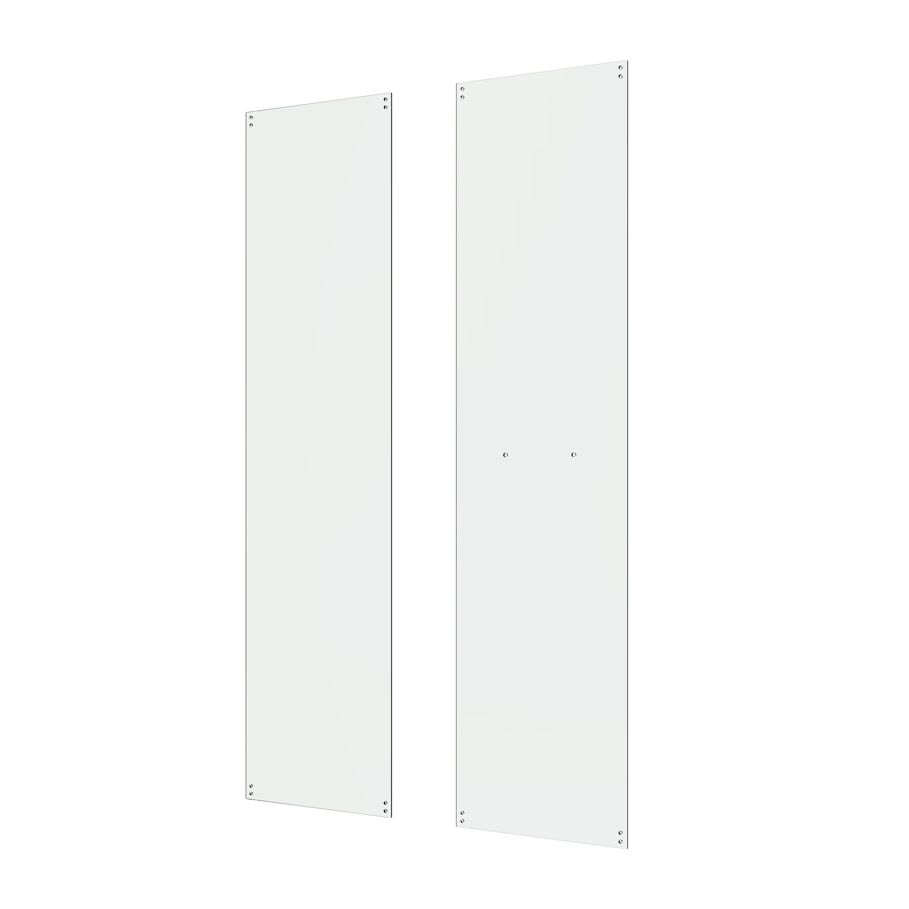 Vidros para cabine de duche de fole 100x190 cm transparente Easy - 11