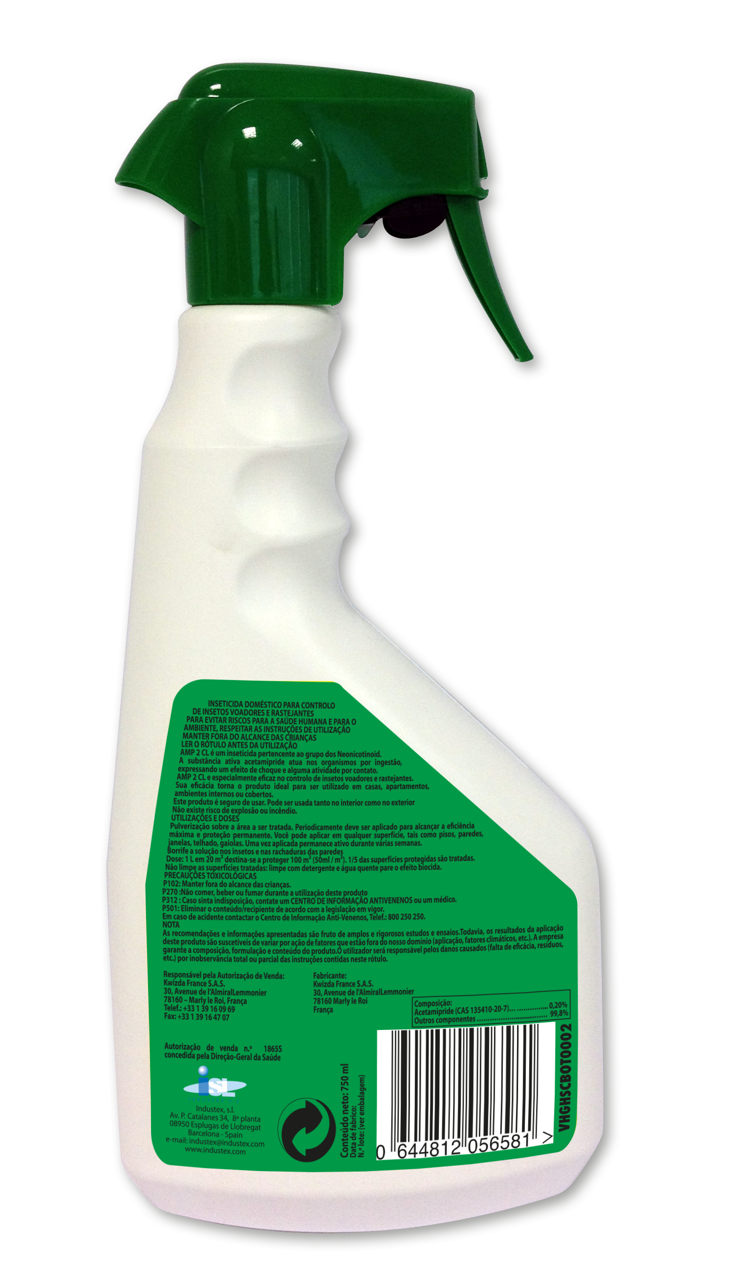 Inseticida spray para insetos 750ml Insectermin - 2
