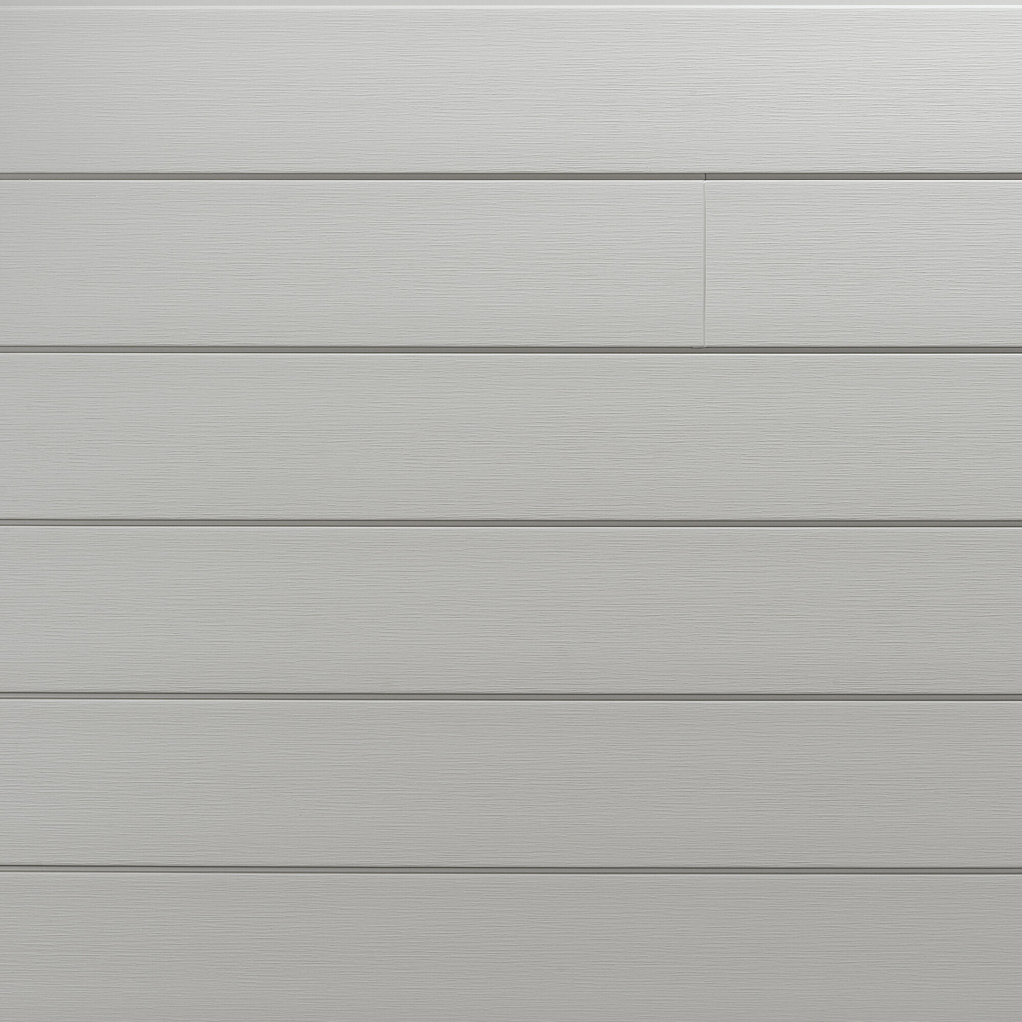 Revestimiento de pared decorativo efecto madera de PVC Dumaclin Grey gris apto para exterior de 240x18.5cm - 6