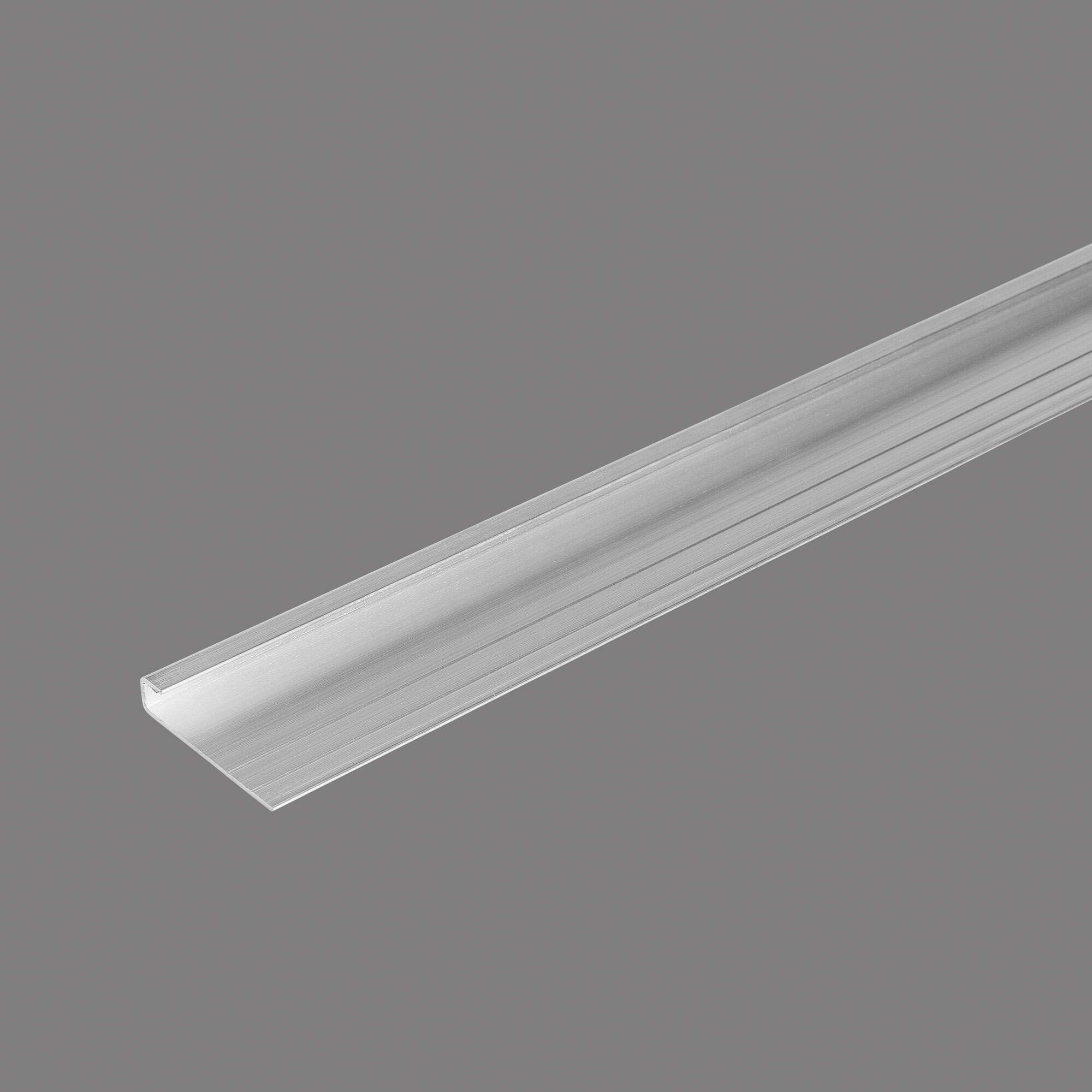 Perfil exterior de PVC Dumaclin color gris de 2500mm - 3