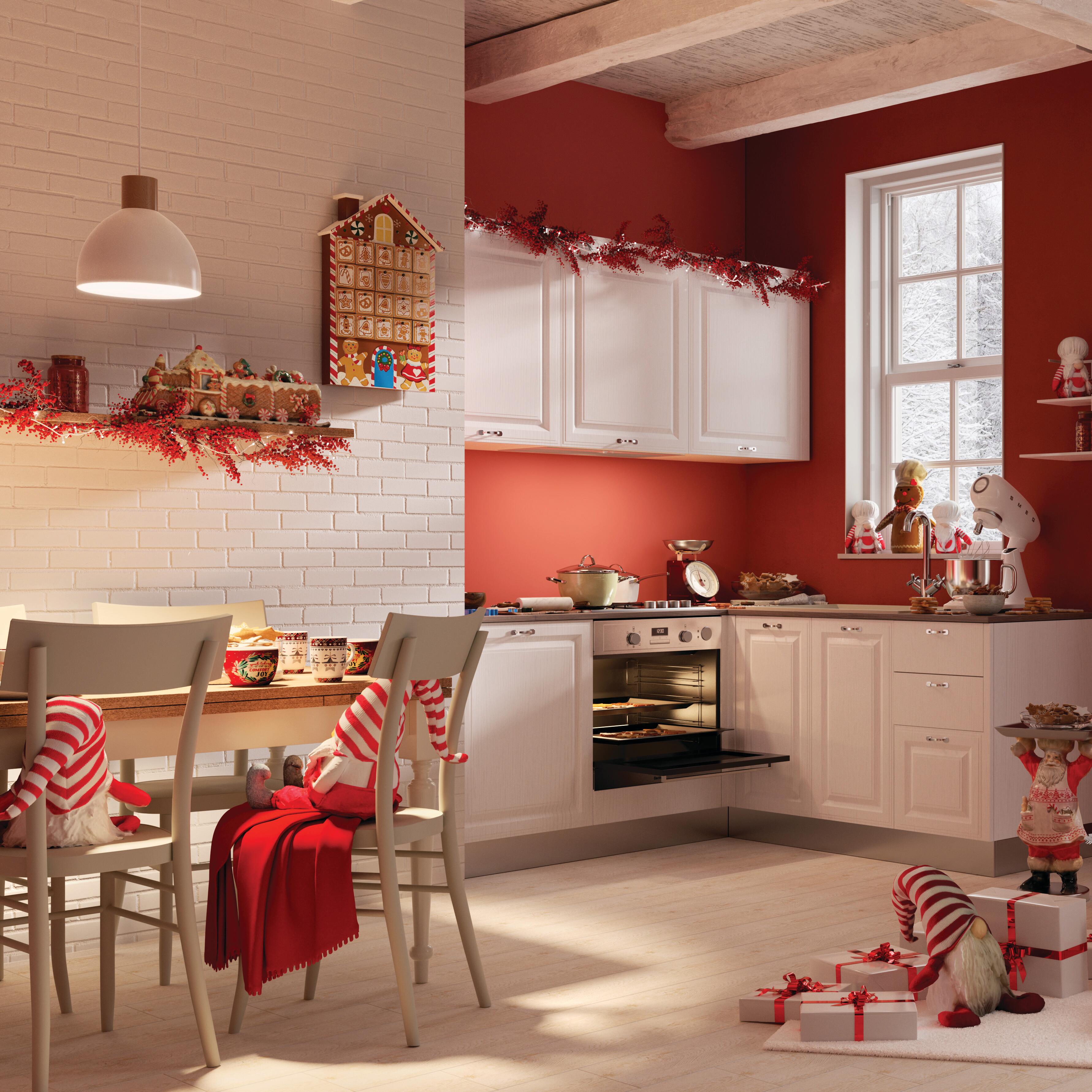 Calendario dell'avvento L 26 x H 39 cm - 3