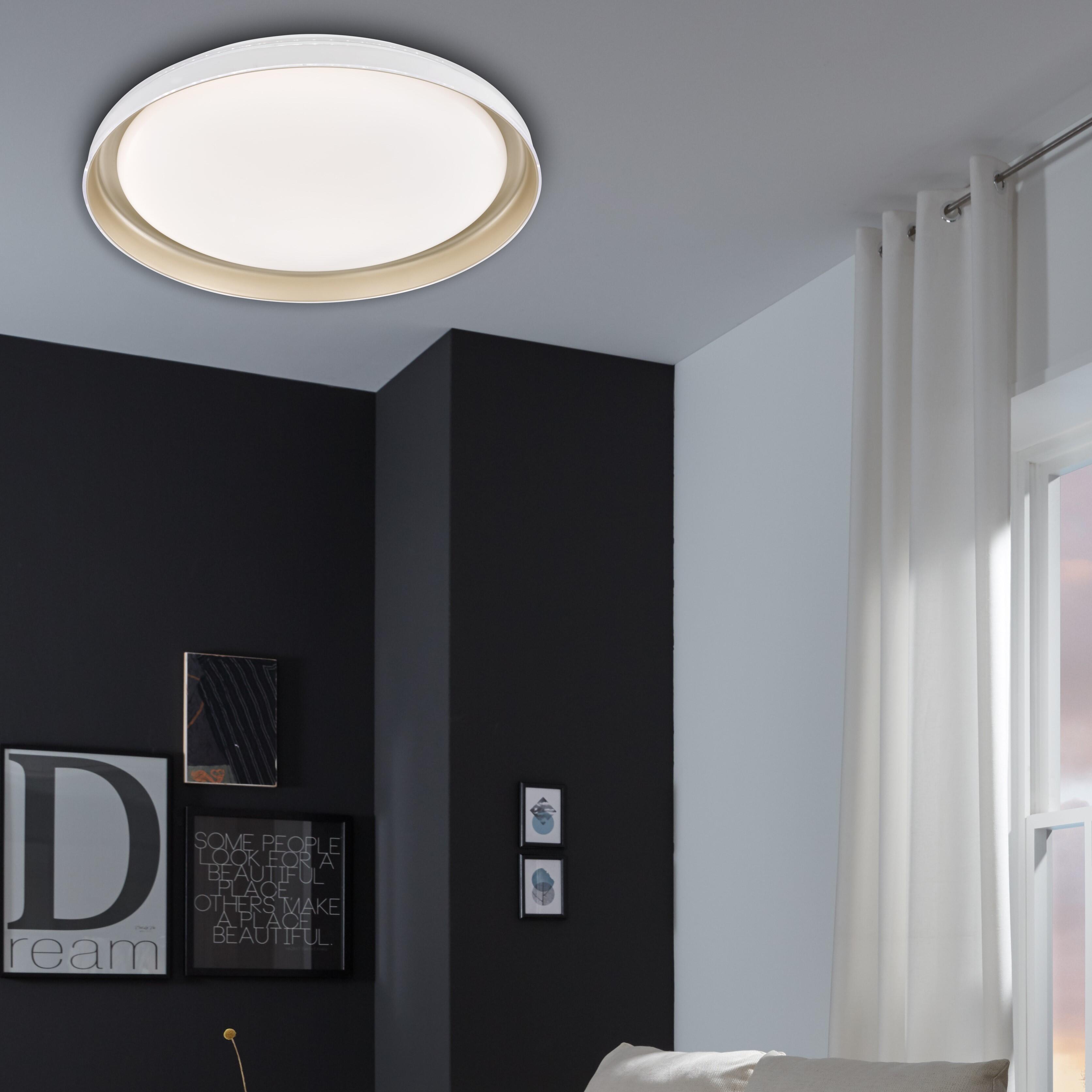 Lampadario Design Byron nero paralume nero E27 Ø36.5cm INSPIRE - 20