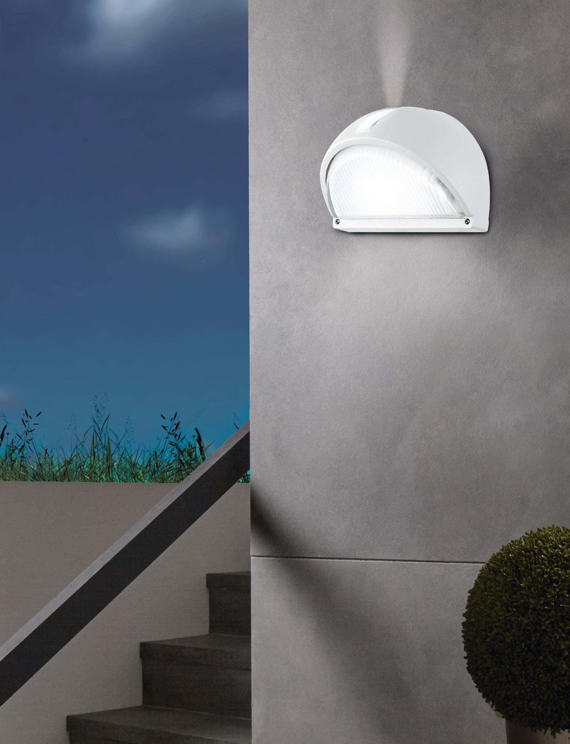 Applique moderno da esterno Onja bianco IP44 1X E27 EGLO - 4