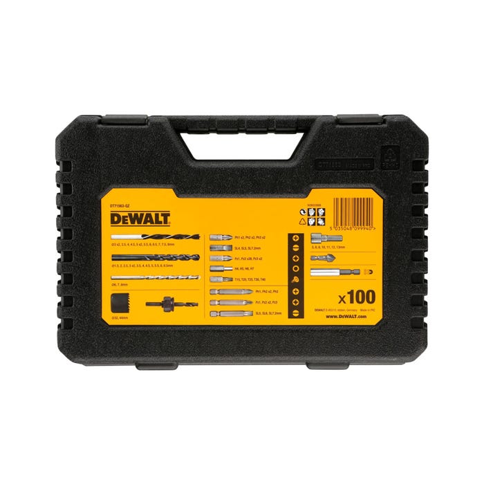 coffret dewalt accessoire visseuse perceuse 18V