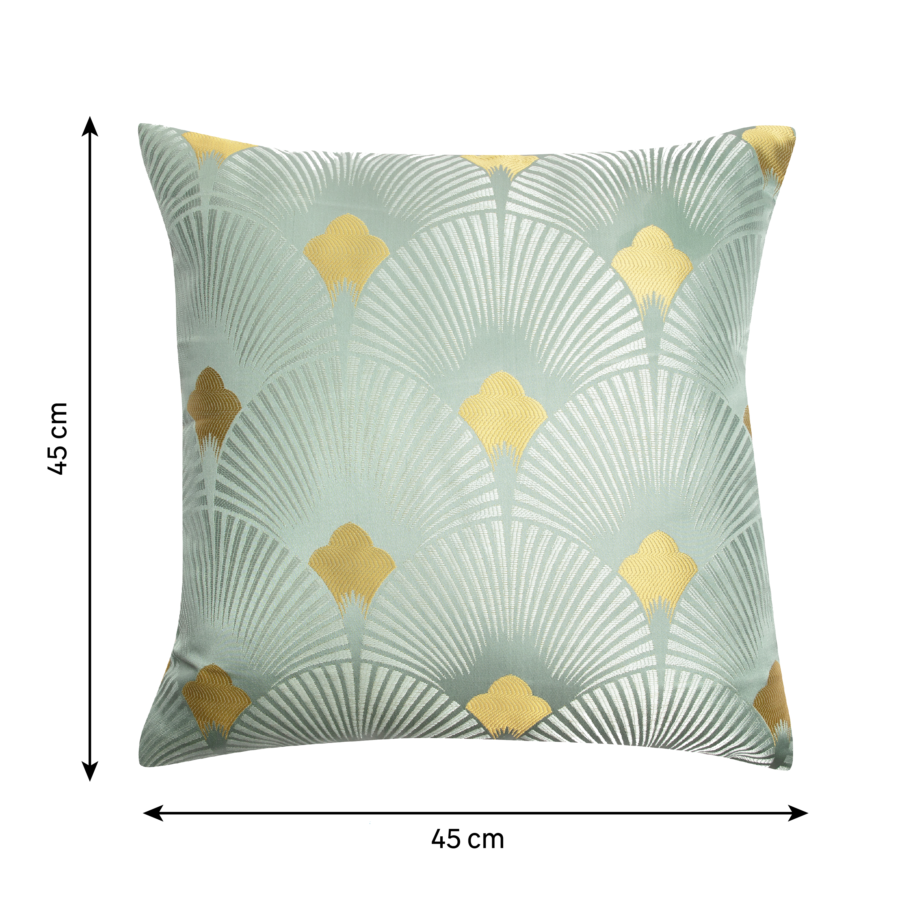 Almofada decorativa INSPIRE IRRINA 45X45CM VERDE ÁGUA - 6