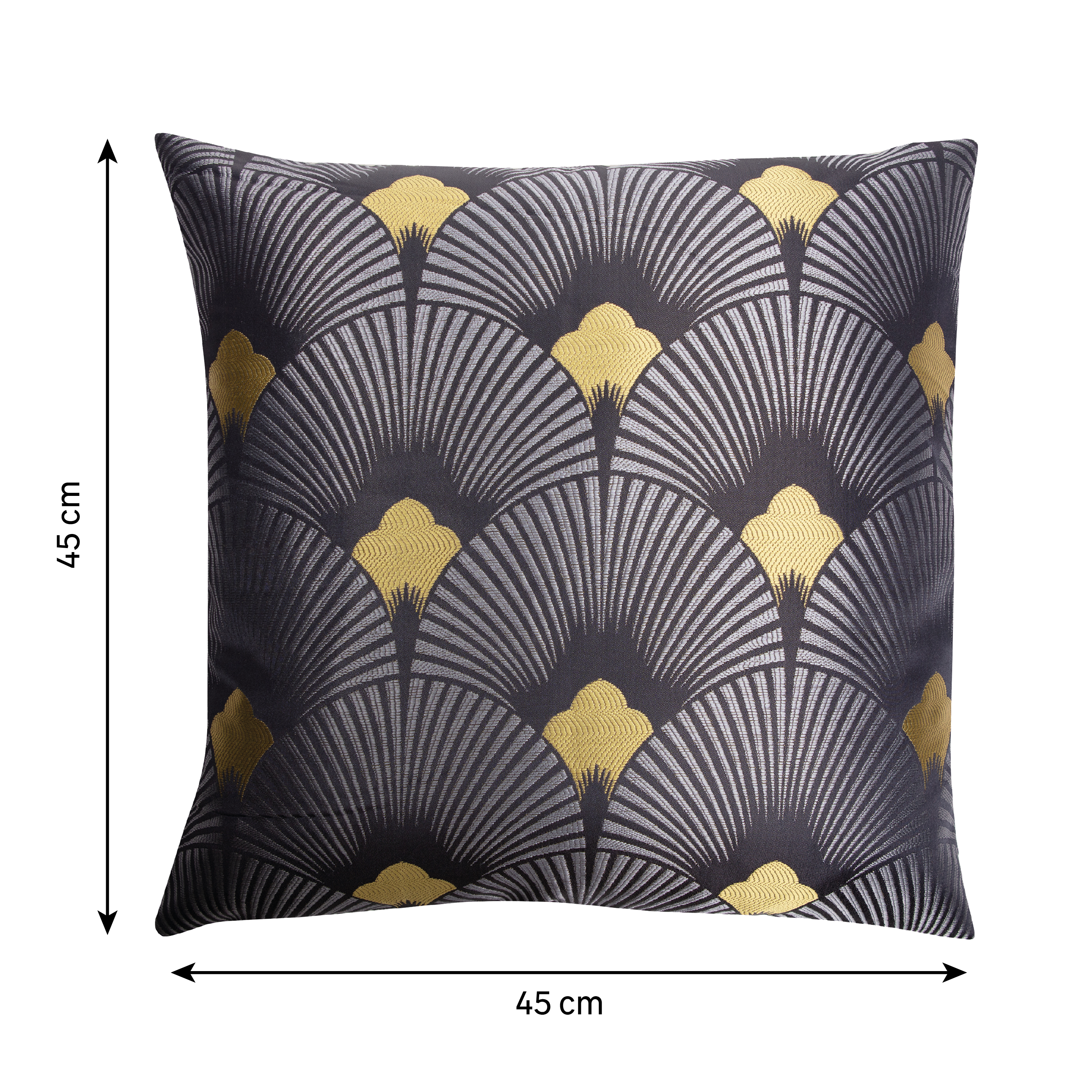 Almofada Irrina 45x45cm azul mar Inspire - 3