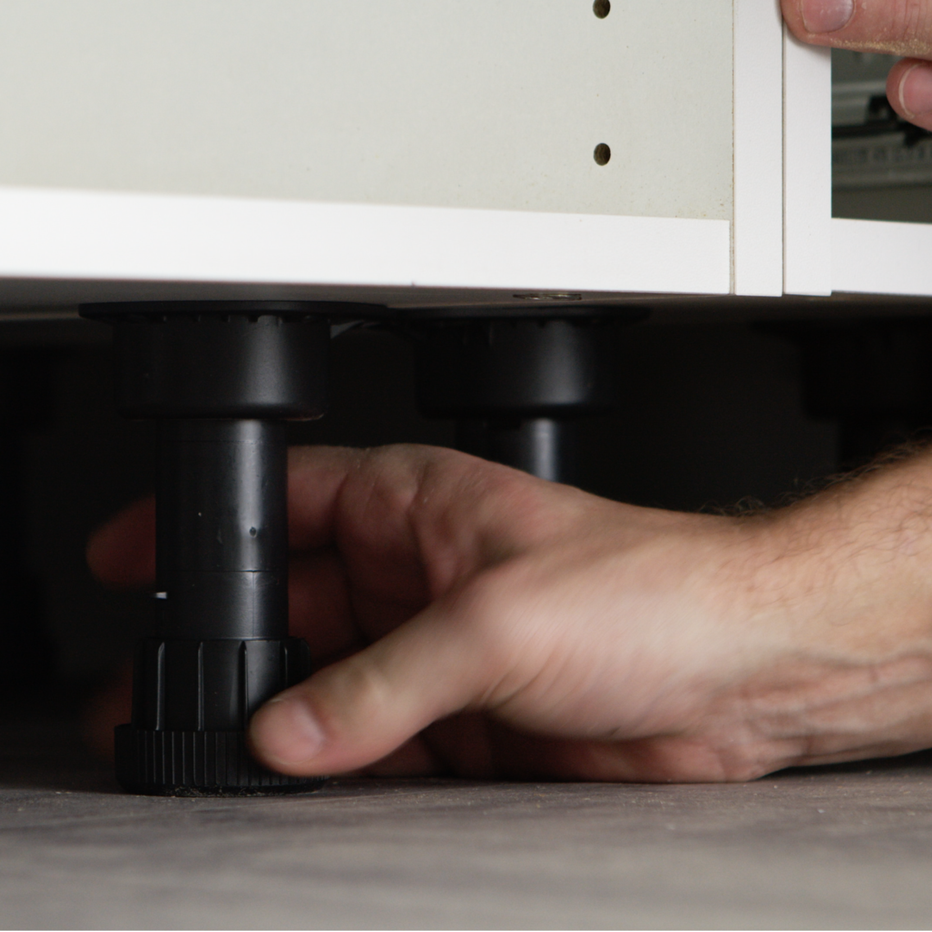 Mueble semicolumna blanco DELINIA ID H137.6 X L45 x P58 cm - 5