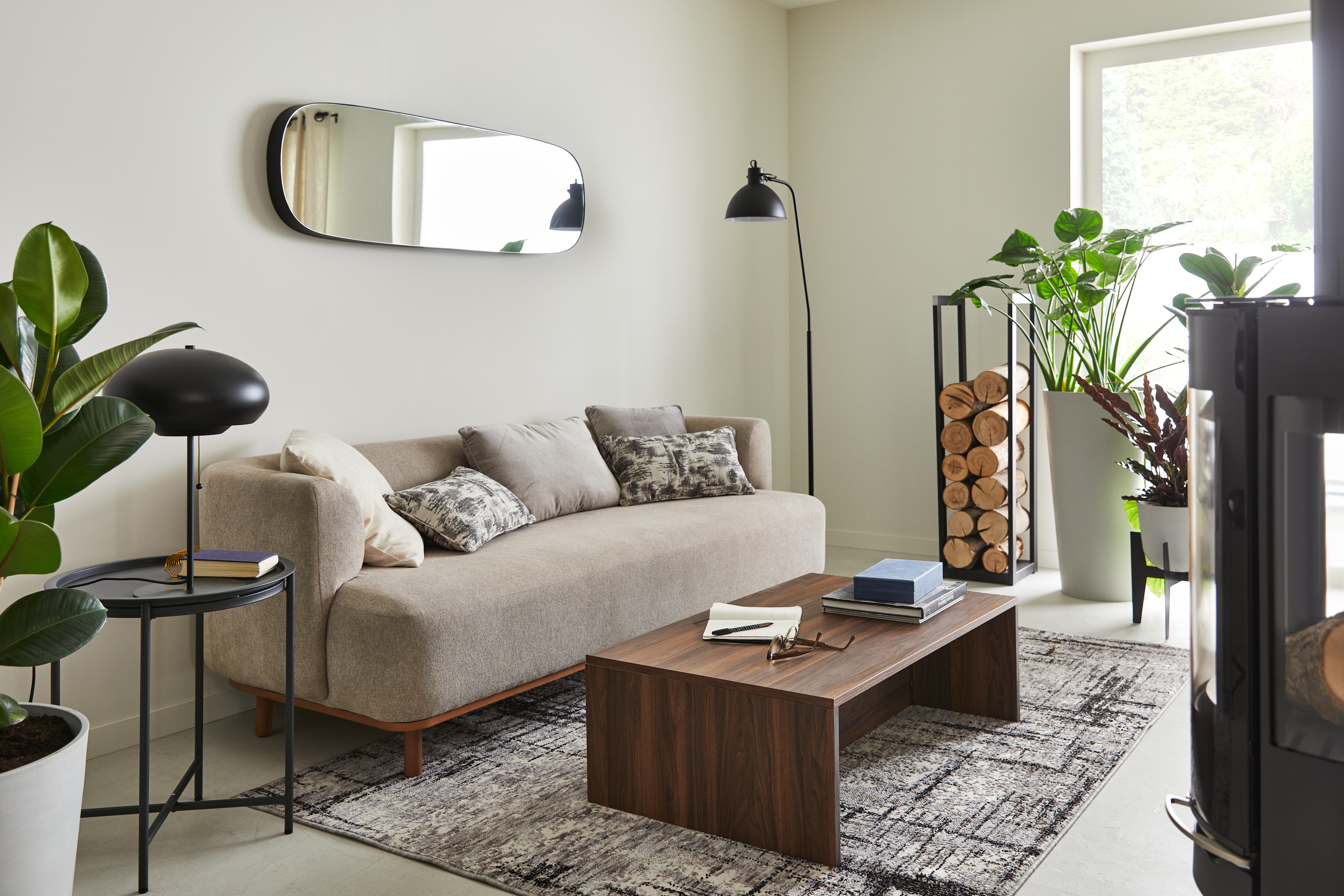 Stolik ogrodowy okrągły Mobis 45 cm antracytowy Naterial - 17