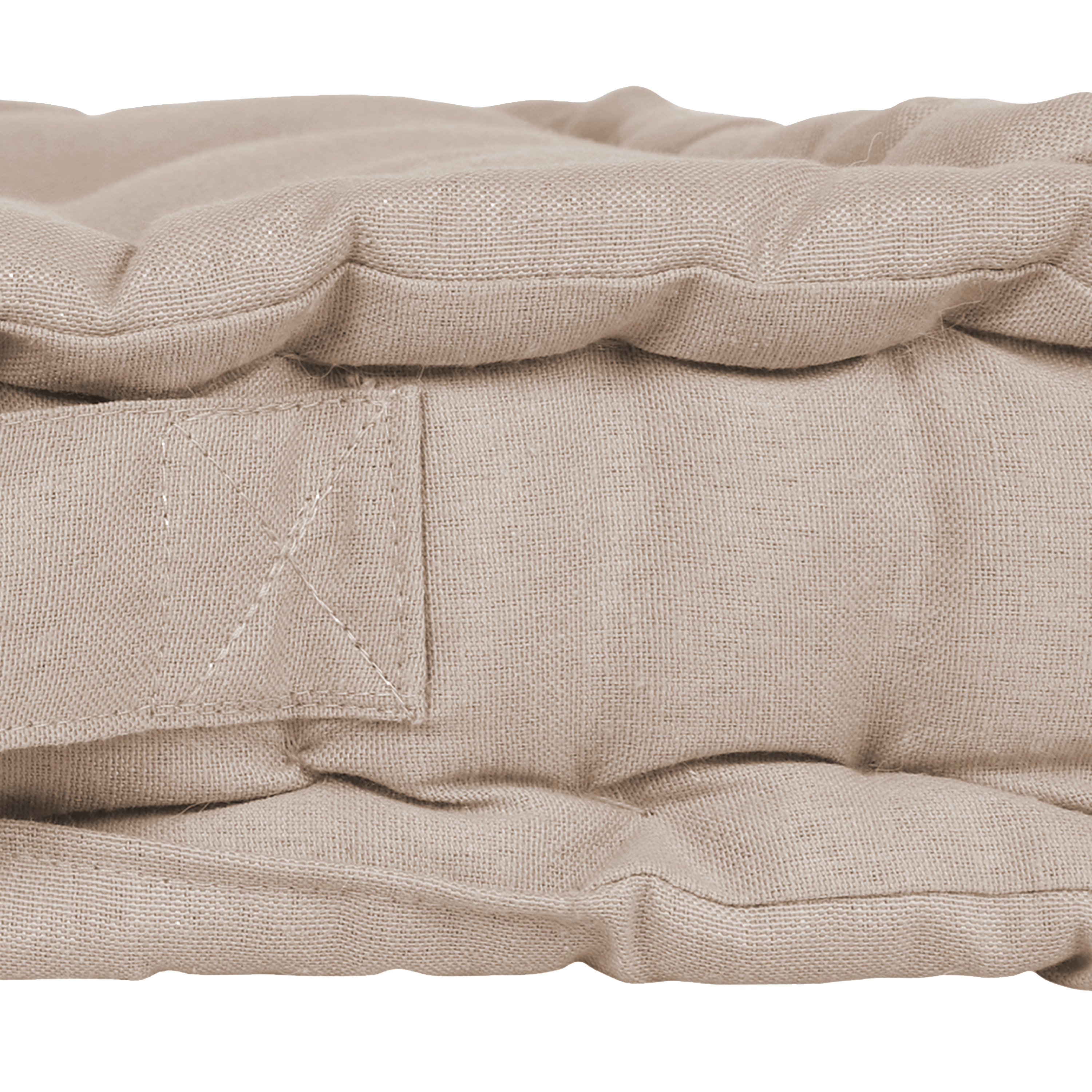 Coussin de sol Luck, déperlant, beige l.40 x H.40 cm INSPIRE - 3