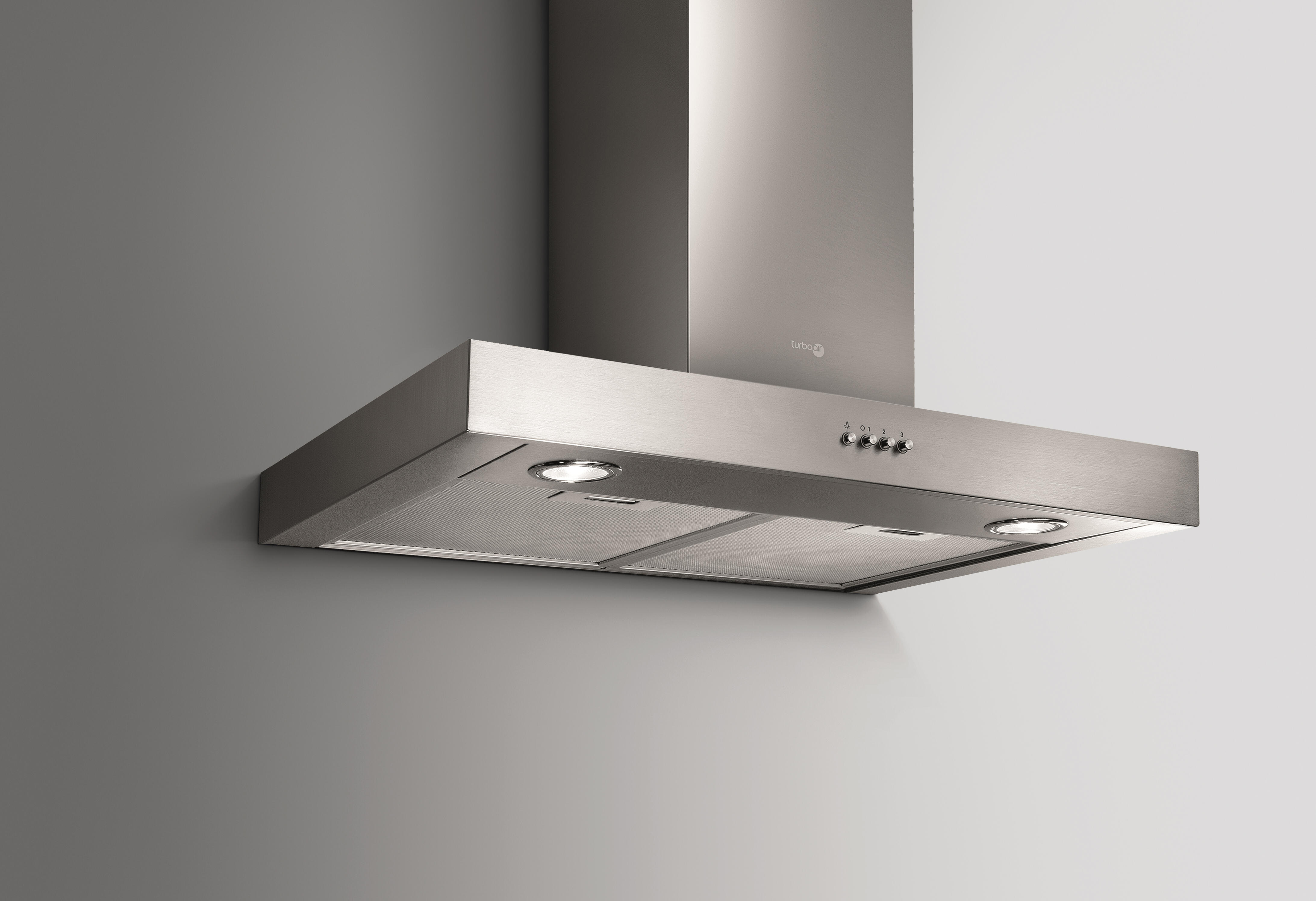 Campana decorativa TURBOAIR SOFIA con 3 velocidades 59.8 cm 581 m/h inox clase C - 4