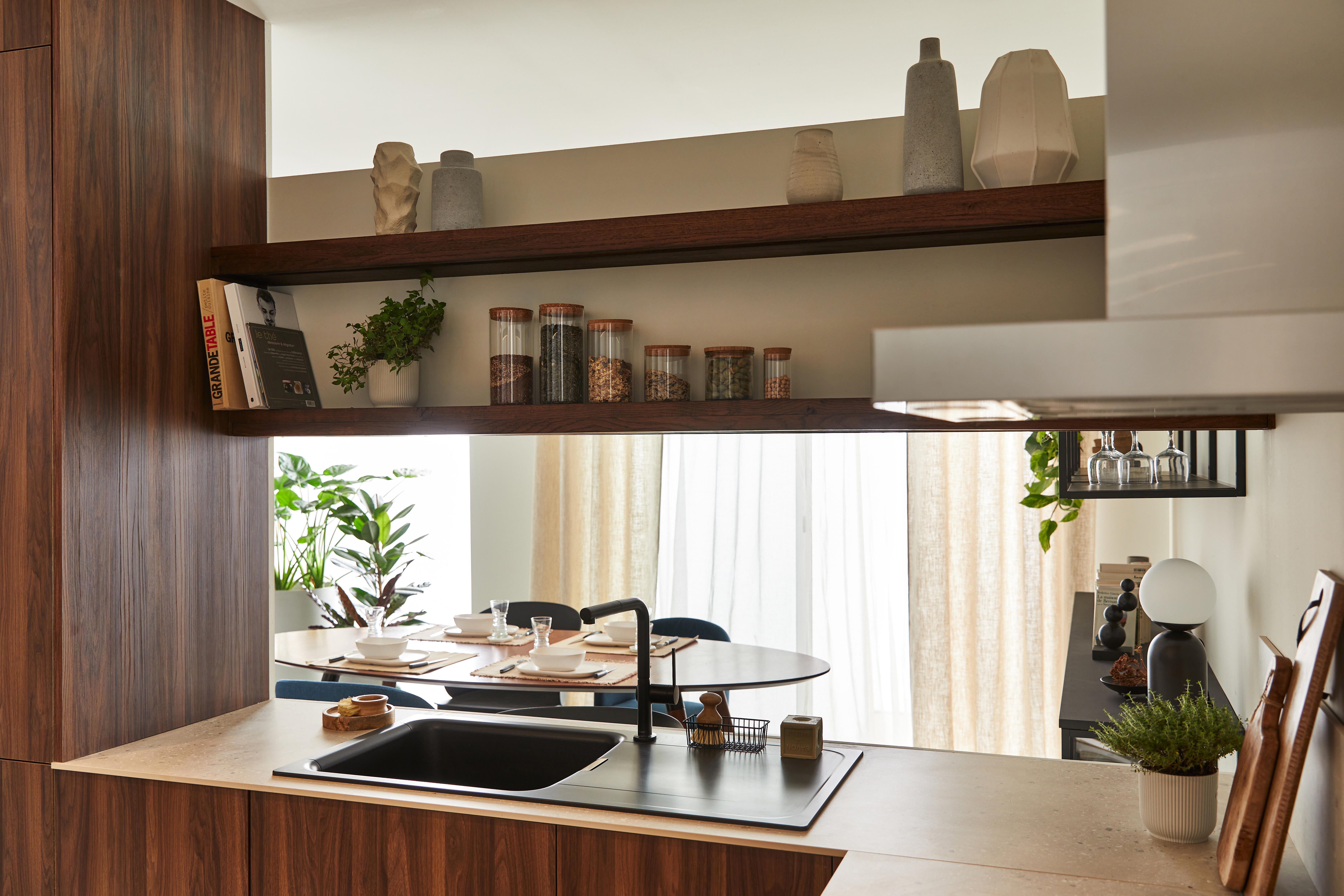 Rubinetto da cucina con doccetta a l Talis M54 nero verniciato satinato HANSGROHE - 4
