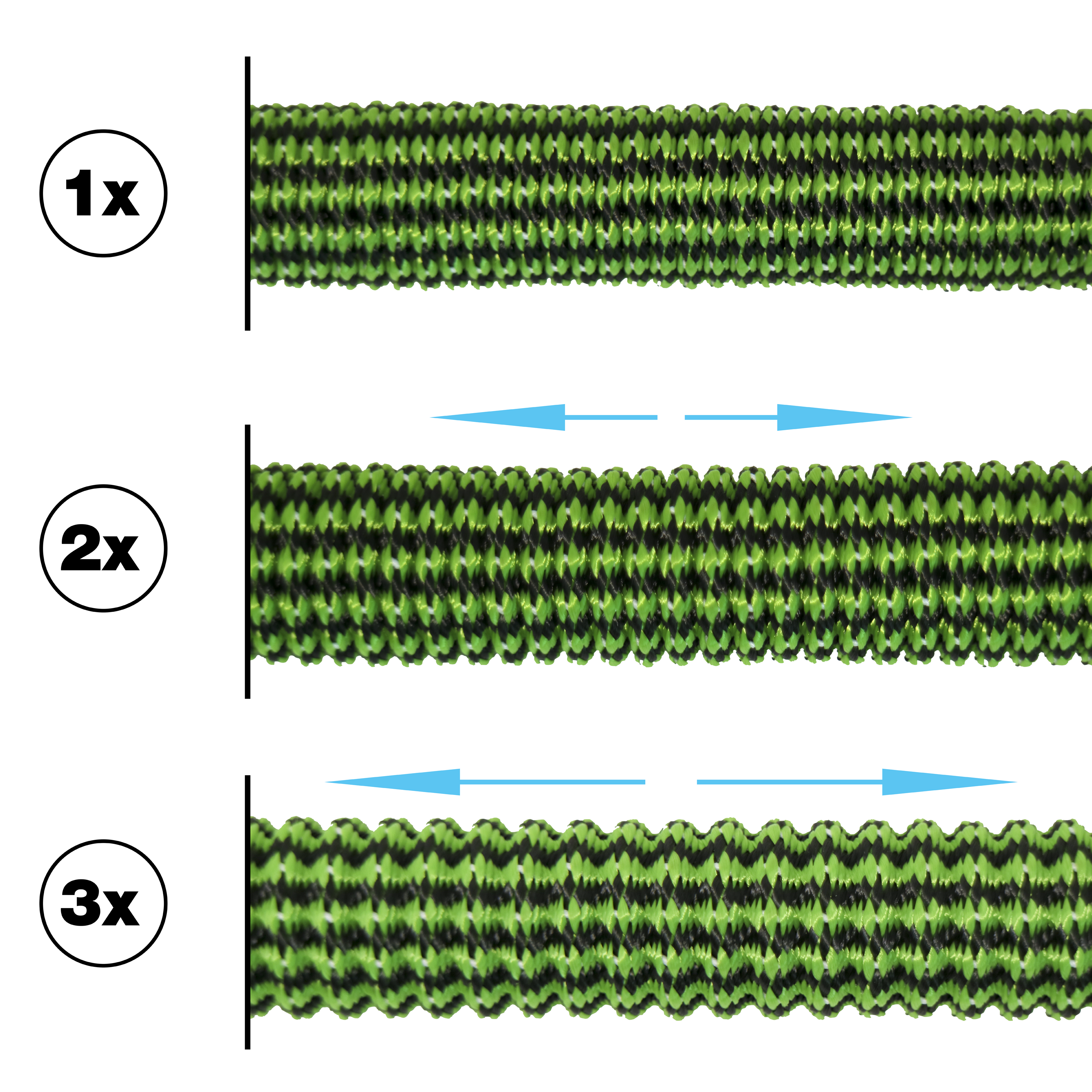Wąż ogrodowy 10mm 25 m z armaturą Geolia - 13