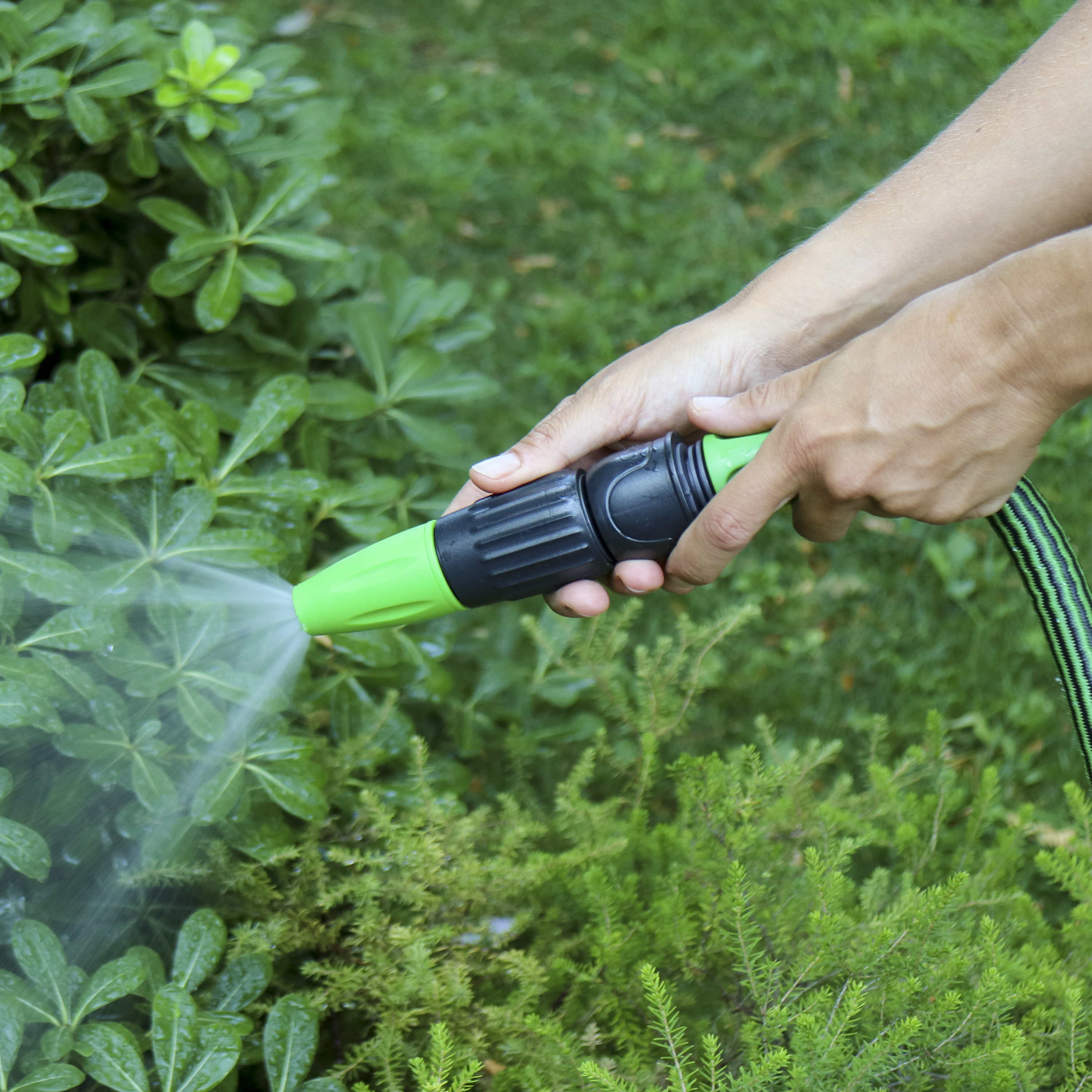 Tuyau d'arrosage GEOLIA Ext latex textile L.8 m, Diam.8.5 mm - 4