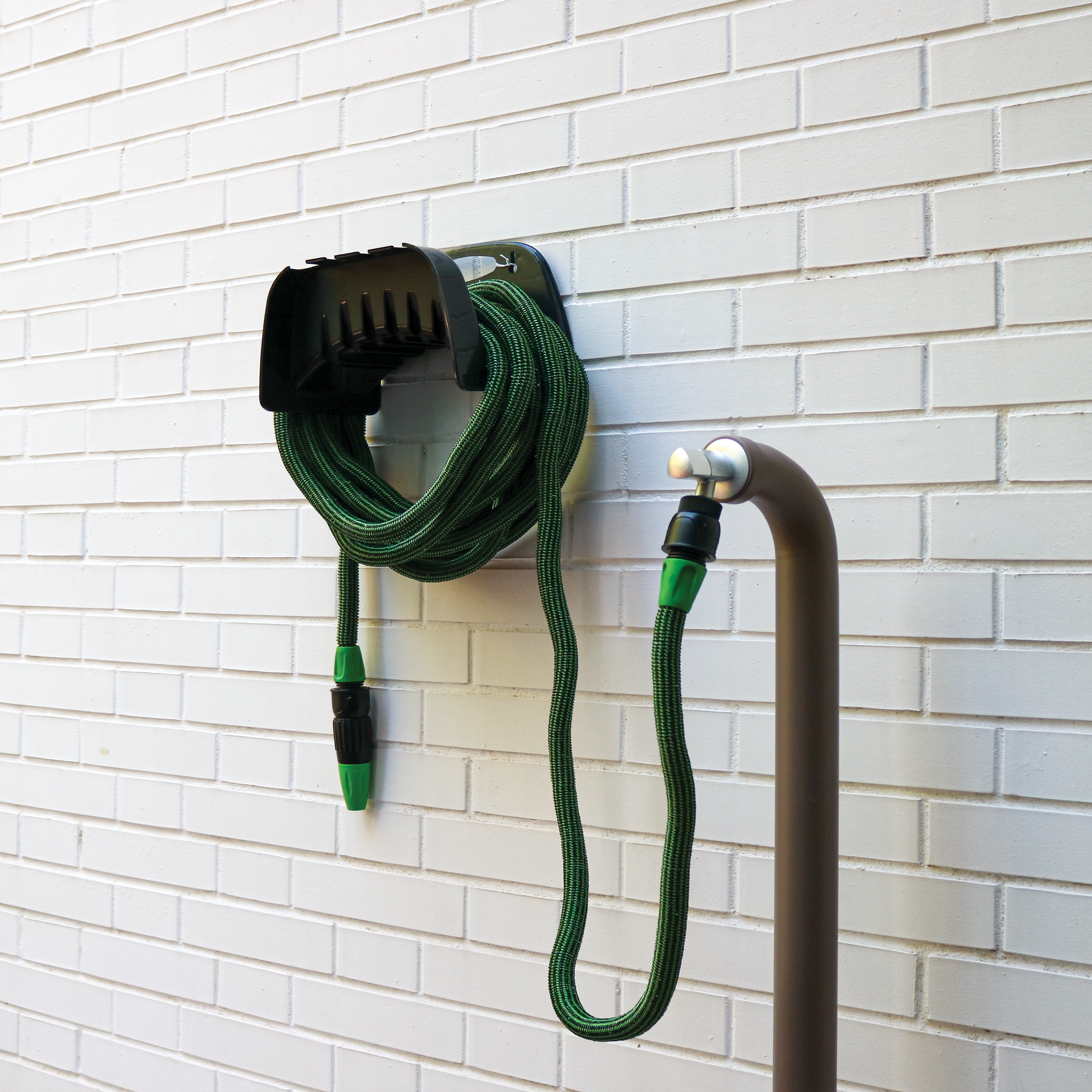 Tuyau d'arrosage GEOLIA Ext latex textile L.8 m, Diam.8.5 mm - 6