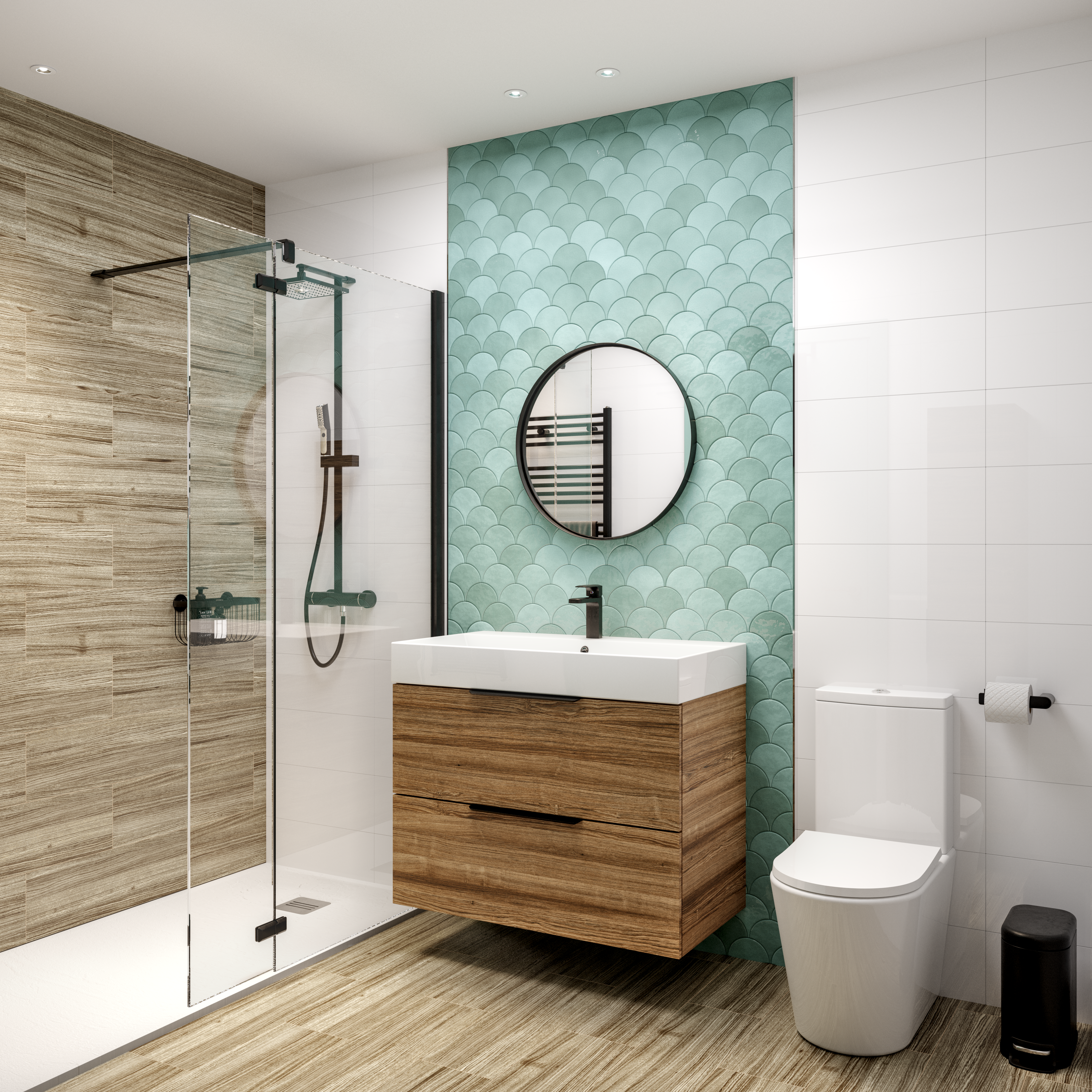 Pack WC SENSEA Neo con tapa amortiguada blanco - 26