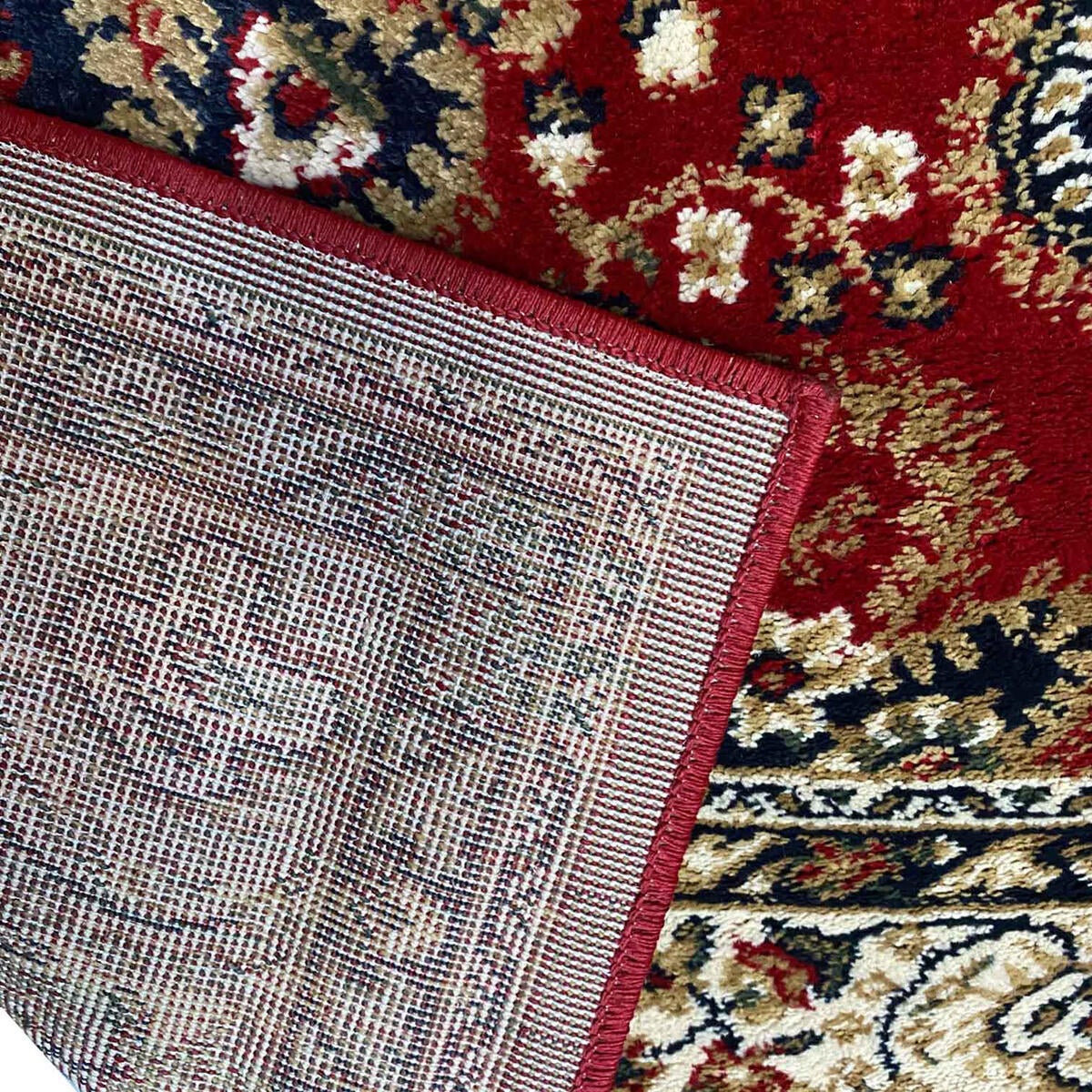 Scendiletto Carrera in polipropilene, L 120 x L 60 cm, rosso e blu - 5