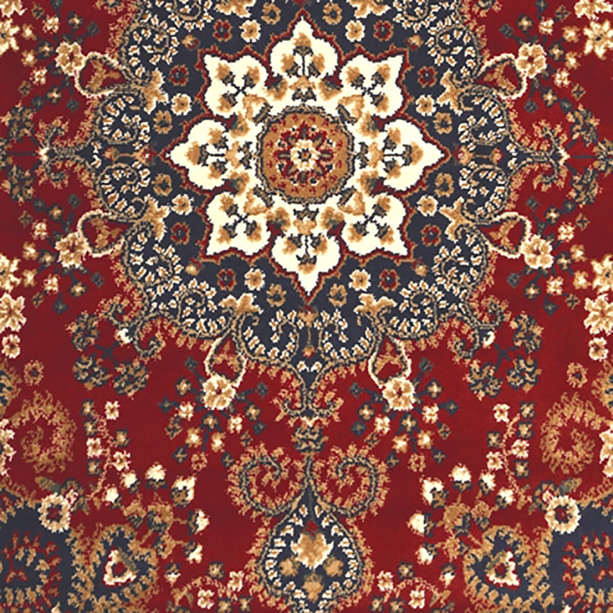 Scendiletto Carrera in polipropilene, L 120 x L 60 cm, rosso e blu - 4