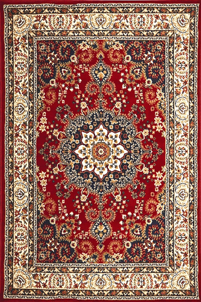 Scendiletto Carrera in polipropilene, L 120 x L 60 cm, rosso e blu