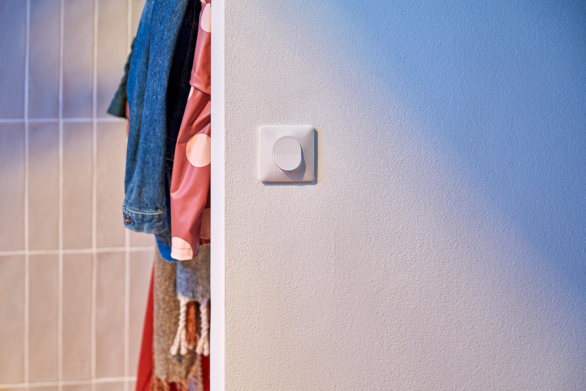 Interrupteur va-et-vient lumineux complet Ovalis, SCHNEIDER ELECTRIC, blanc - 12