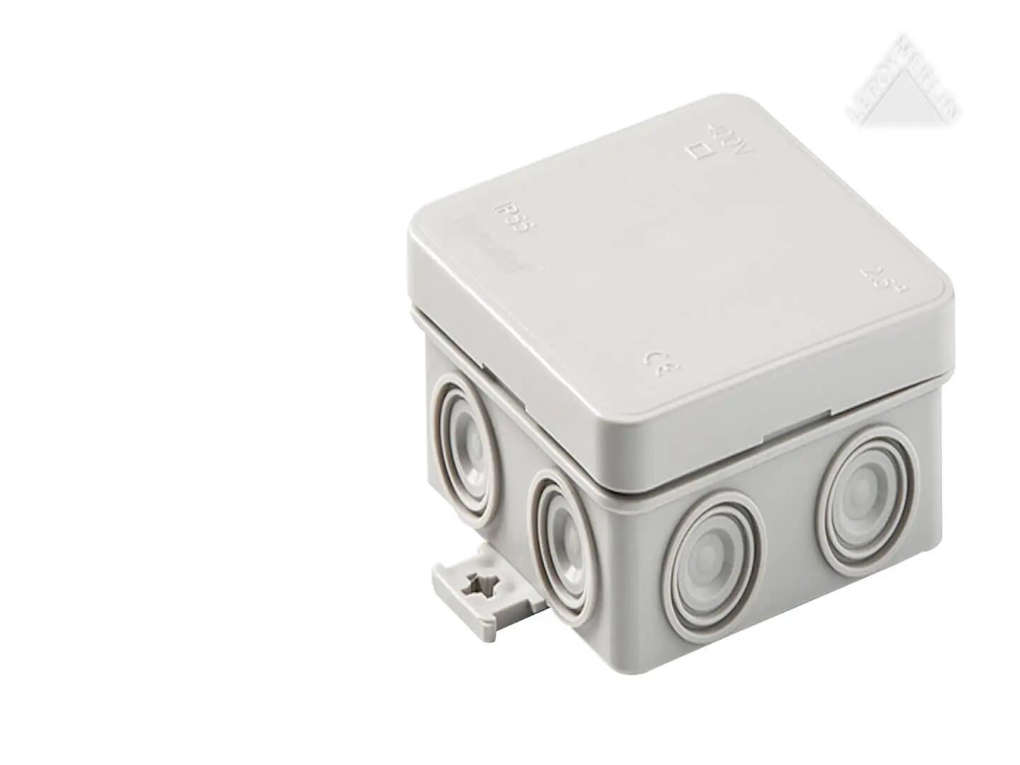 Caja de conexión estanca IP55 75x75x39 mm - 2
