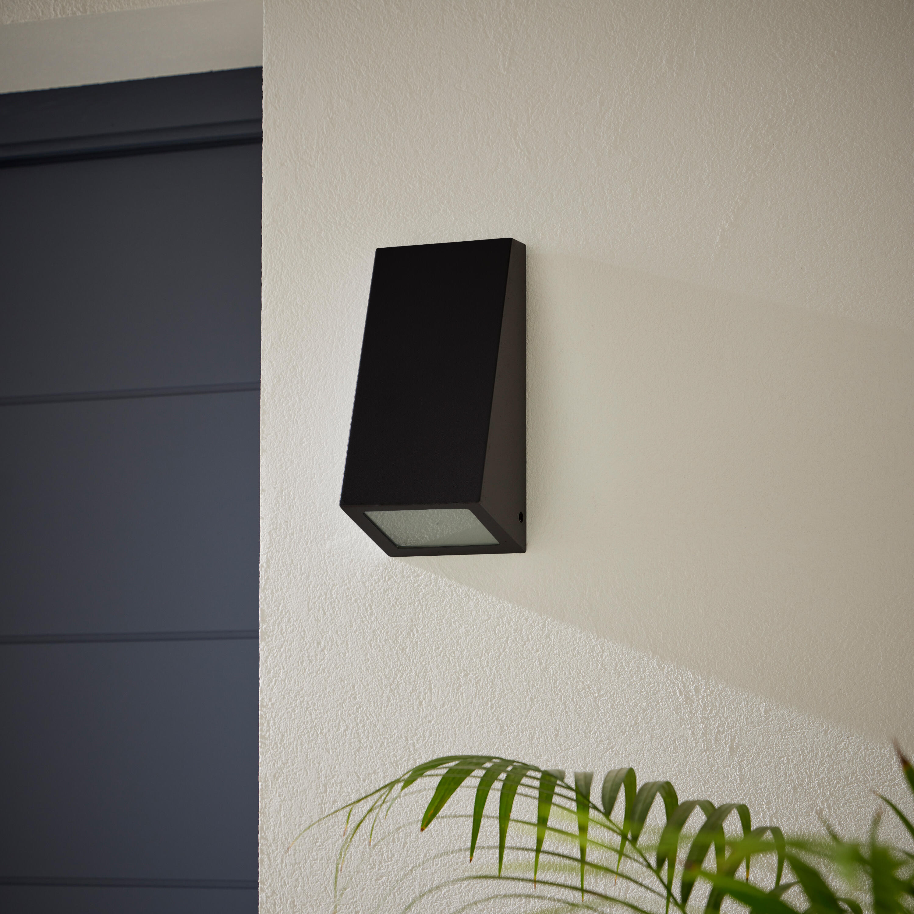 Candeeiro de parede exterior Balboa E27 IP44 24.9cm preto Inspire - 12