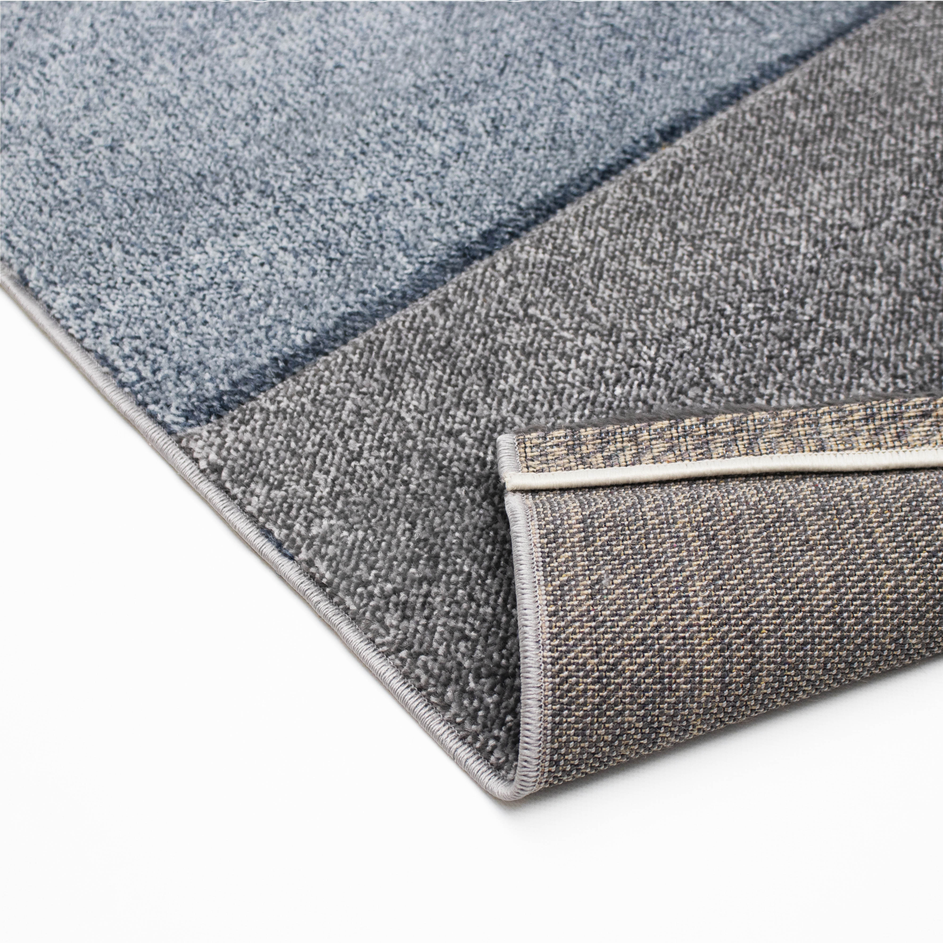 Tapis bleu rectangulaire, l.150 x L.200 cm Tetris - 5