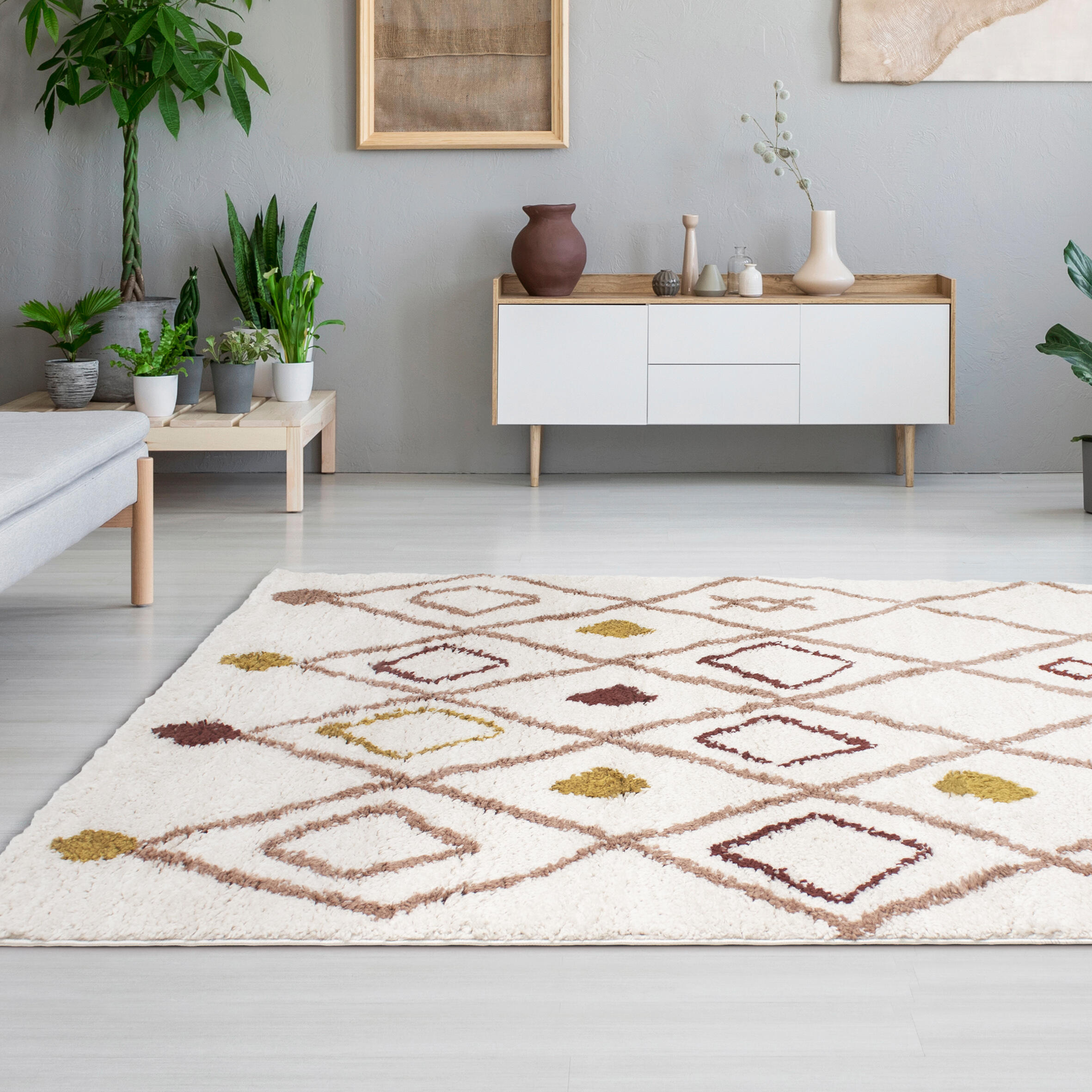 Tapis intérieur Beshir, l.150 x L.200 cm - 4