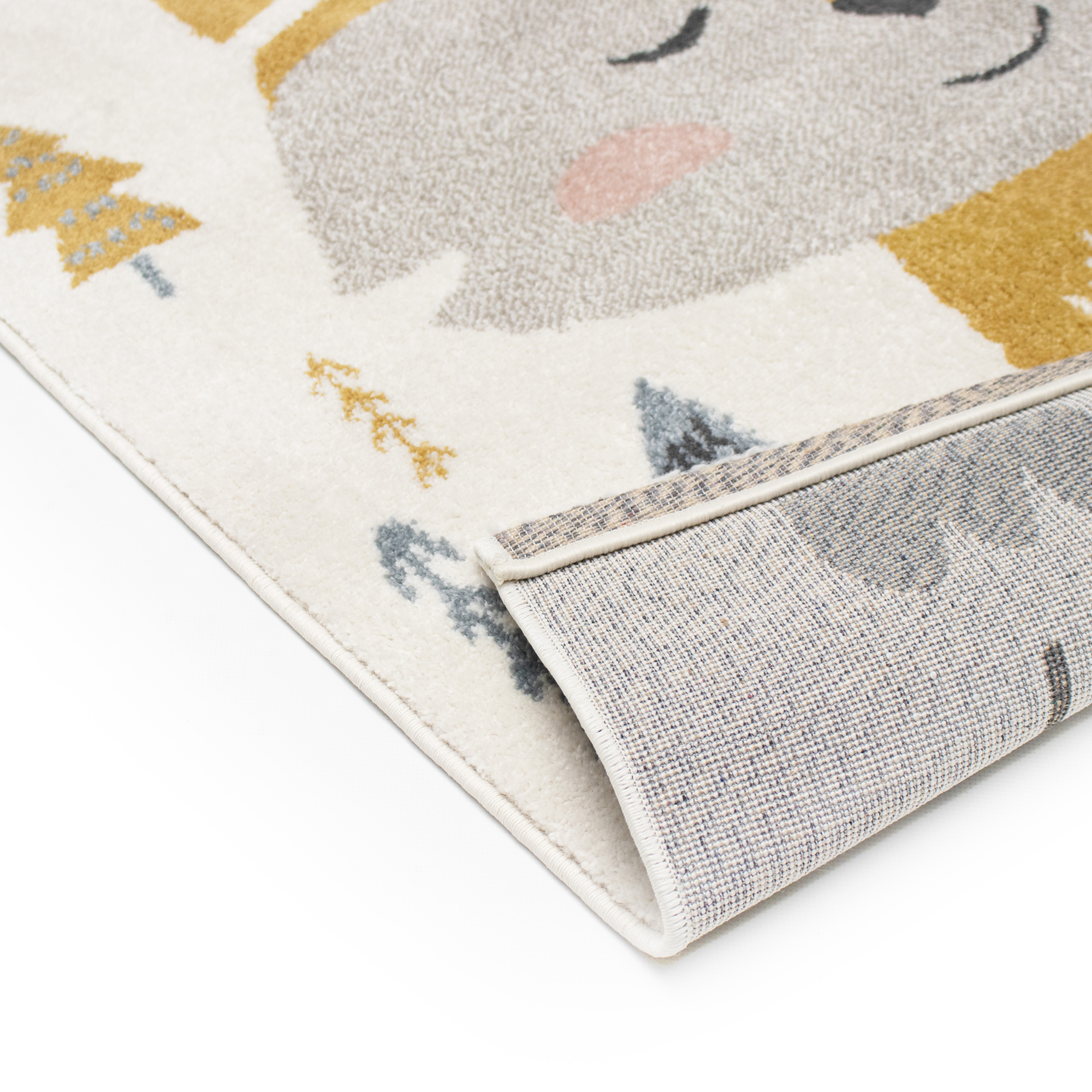 Tapis intérieur enfant Renard, l.100 x L.150 cm - 5