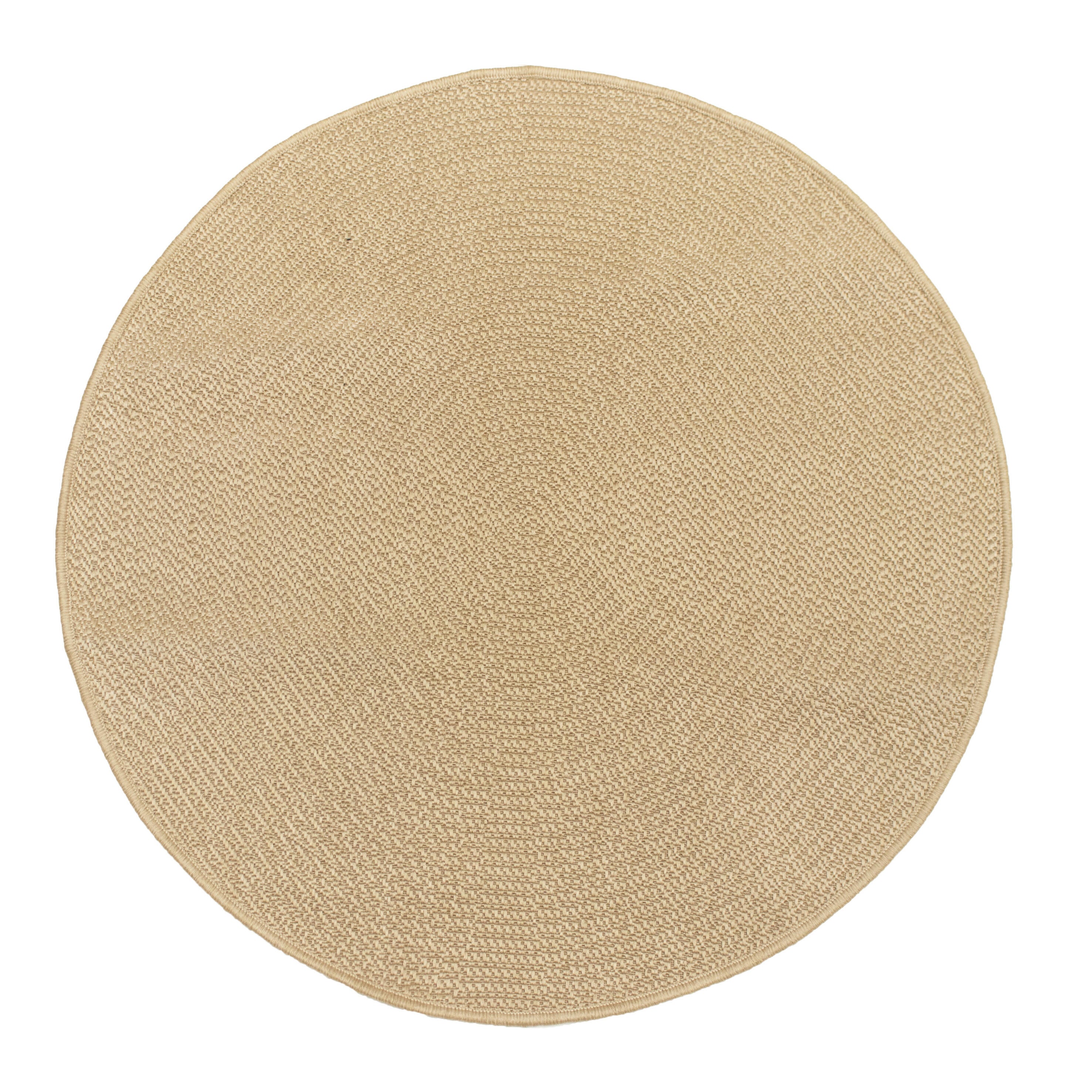 Tapis dalia effet jute rond diam100cm - 3