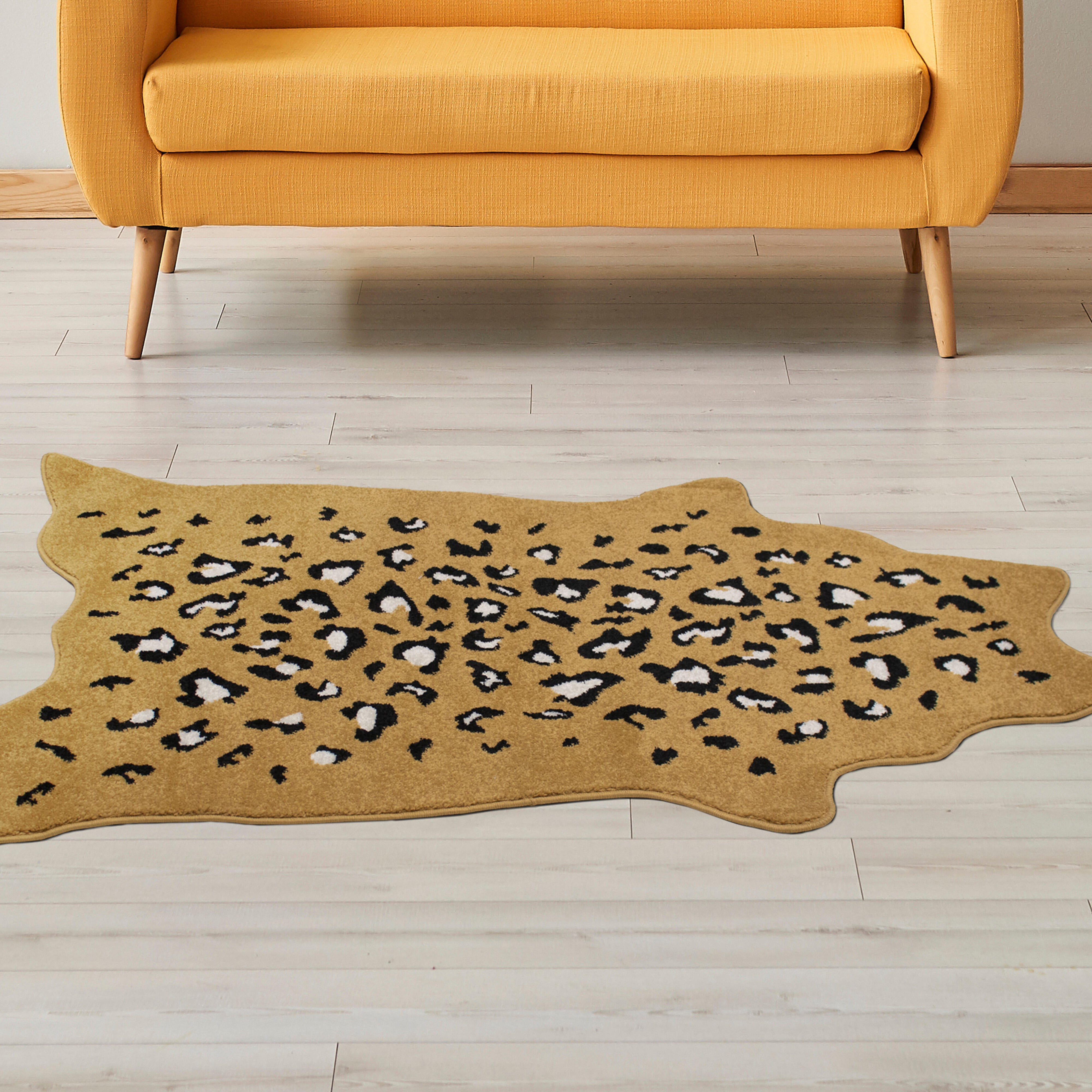 Tapis intérieur enfant Leopard, l.100 x L.150 cm - 2