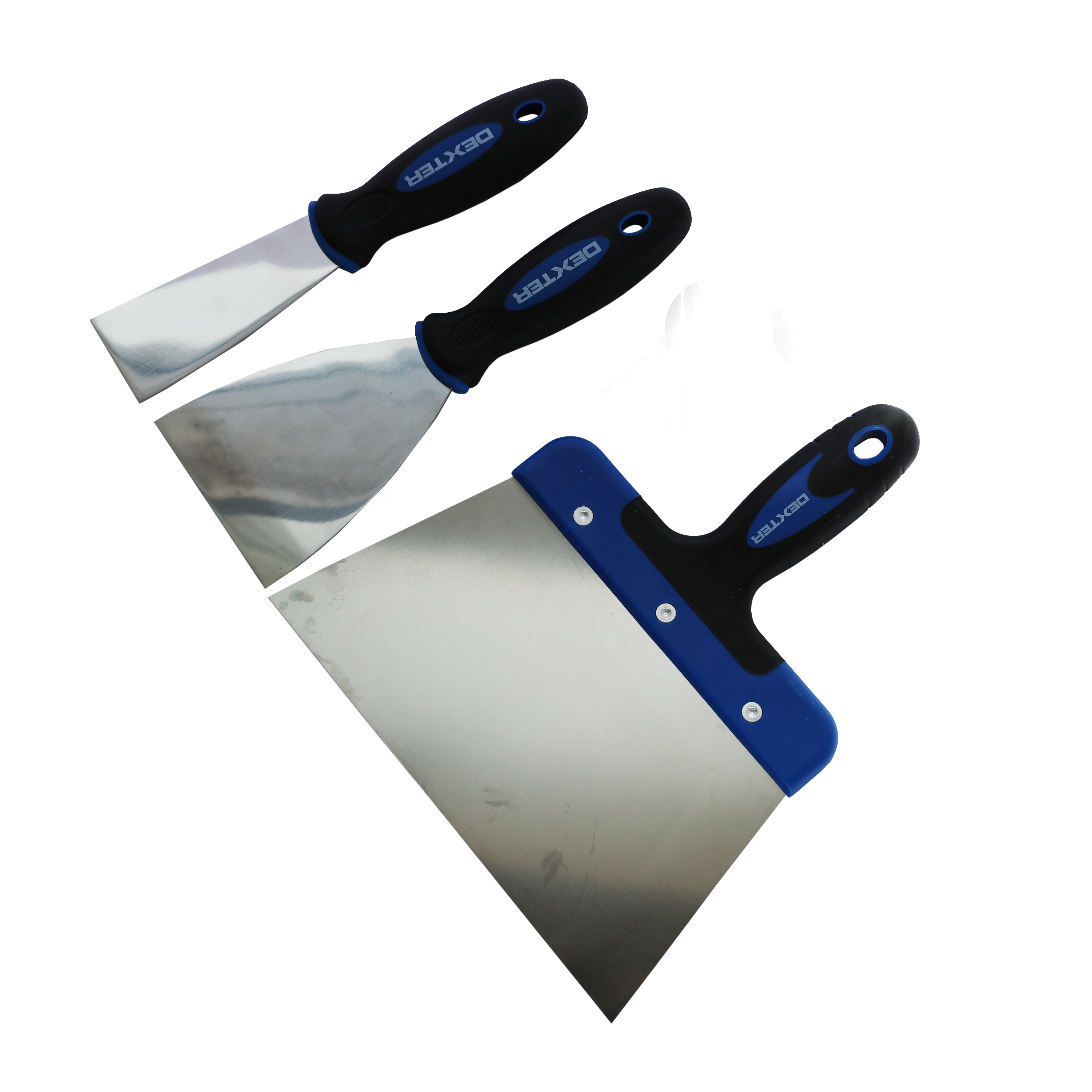3 couteaux à enduire 4/8/20 cm Dexter - 2