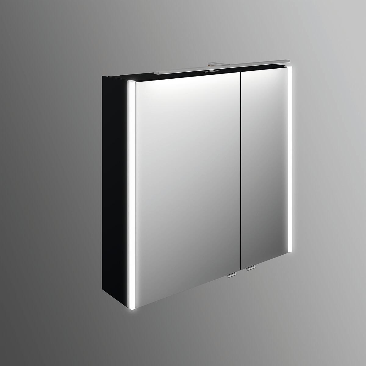 Armoire De Toilette LED Avec Miroir De Salle De Bain, Meuble Sous
