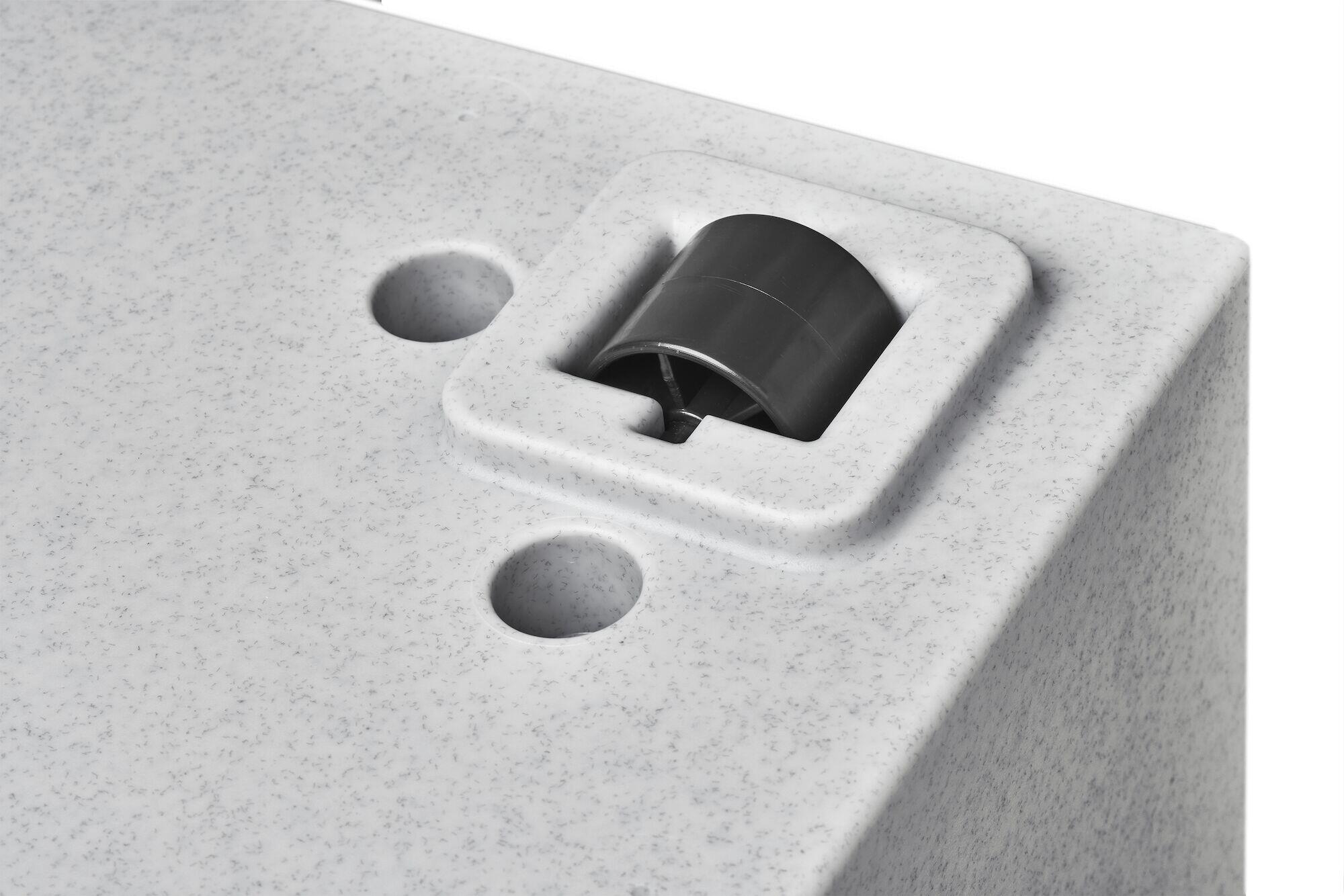 Pot polypropylène ELHO Diam.60 x l.59.0 x H.29.2 cm blanc - 5