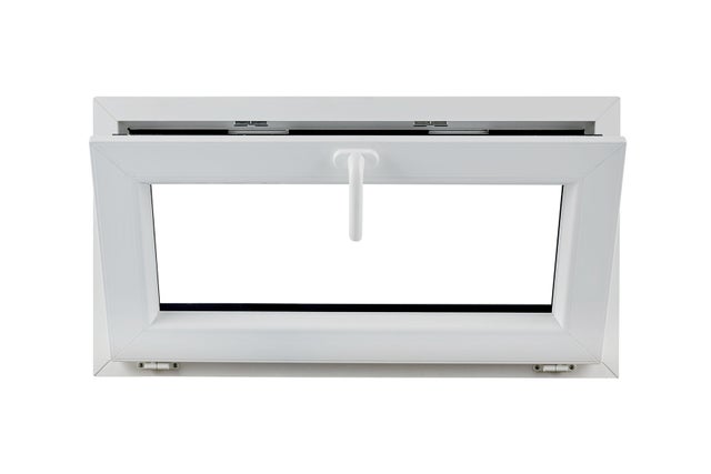 Fenêtre PVC H.60 X L.120 cm abattant 1 vantail  anthracite