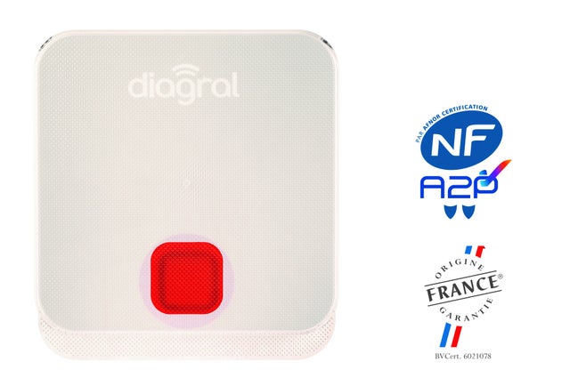 Sirène-flash extérieure DIAG57AAX, DIAGRAL