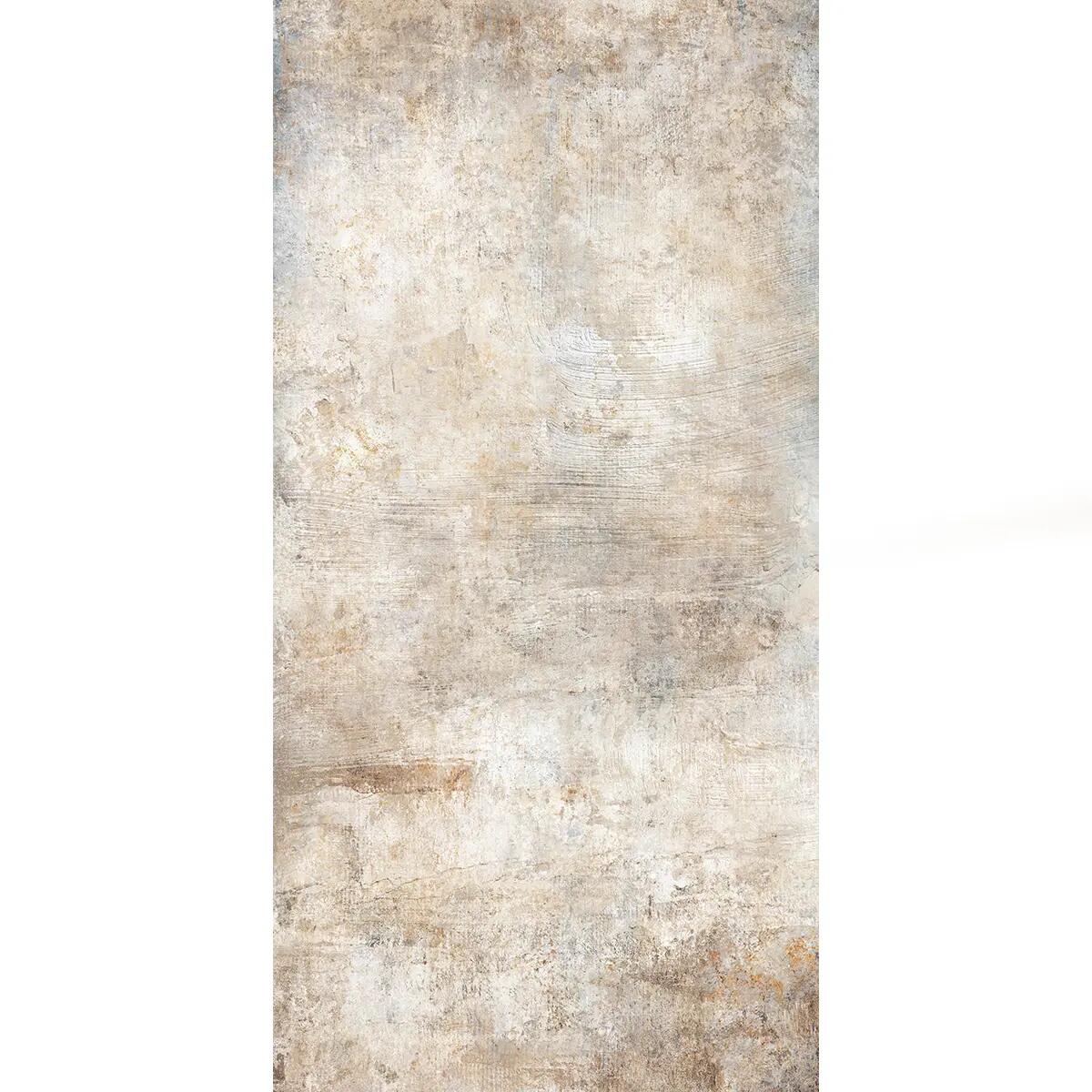 Piastrella da pavimento e rivestimento interno 60 x 119.8 cm Sp. 9 mm rettificato Art Color Street Decoro in gres porcellanato smaltato beige opaco traffico intenso (pei 4/5) R9 1.44 mq - 9