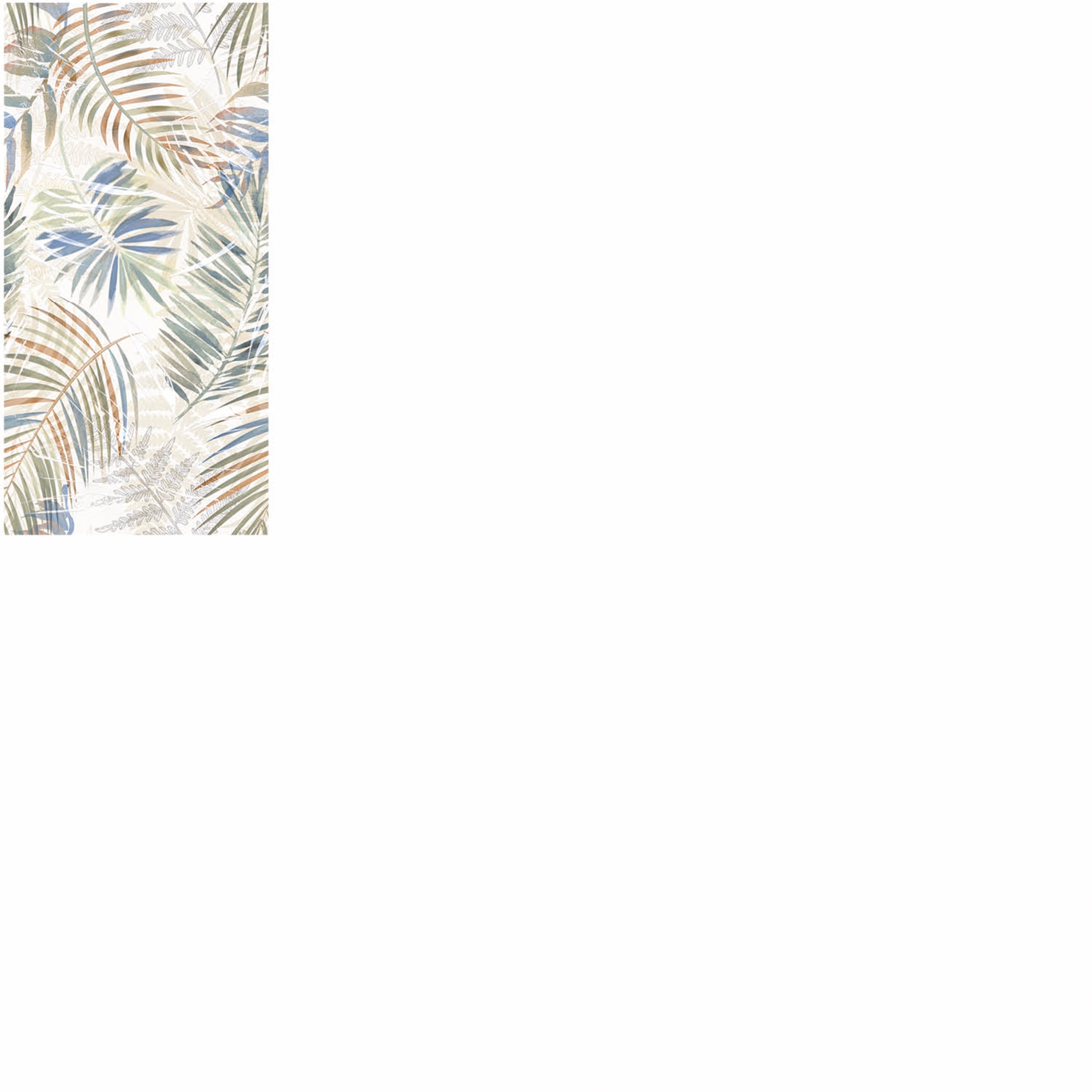 Piastrella da rivestimento interno in gres porcellanato FRASSINORO GRESMALT 60 x 119.8 cm rettificato smaltato multicolore opaco Art Color Leaf Decoro Sp. 9 mm 1.44 mq - 4