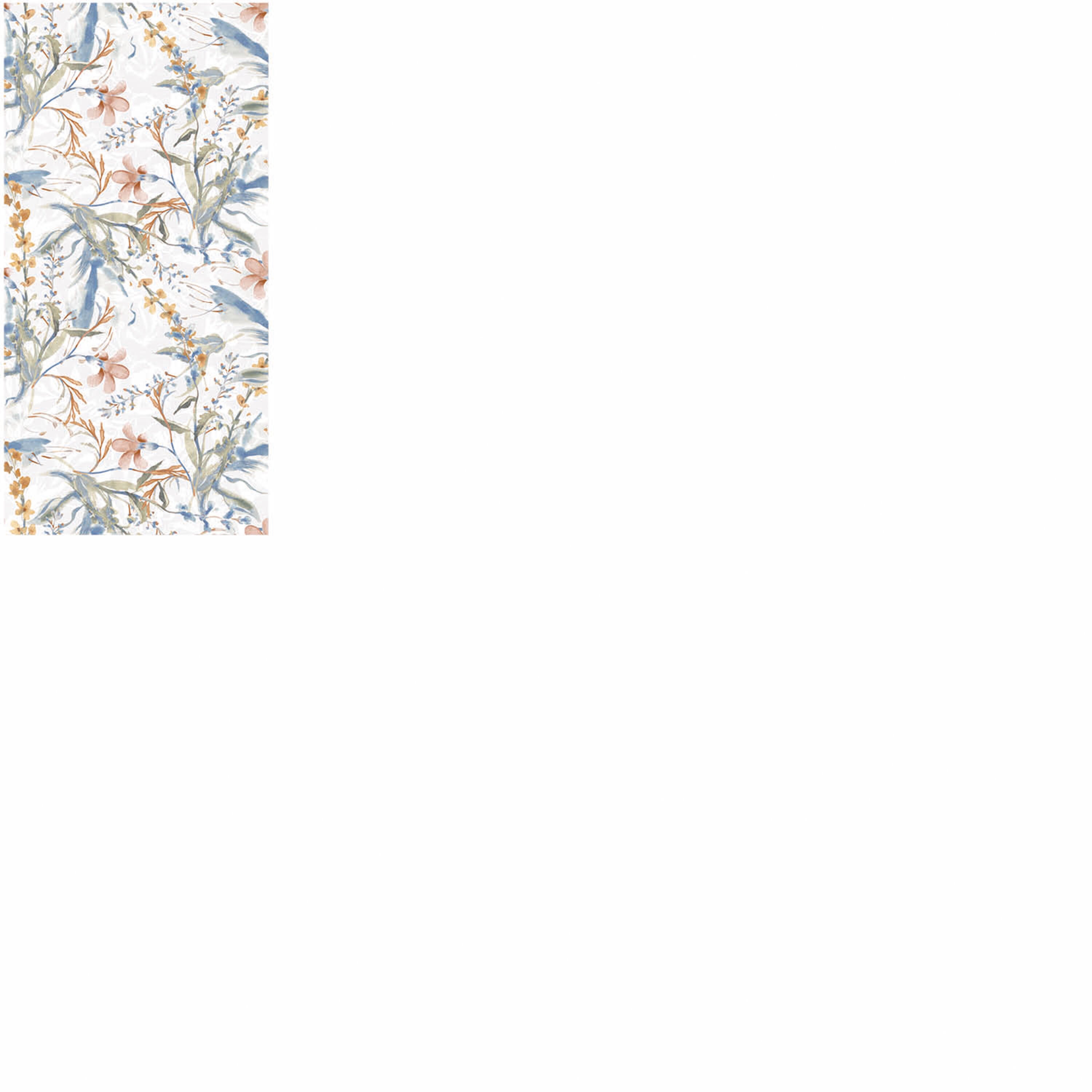 Piastrella da rivestimento interno in gres porcellanato 60 x 119.8 cm rettificato smaltato multicolore opaco Art Color Decoro Bloom Sp. 9 mm 1.44 mq - 3