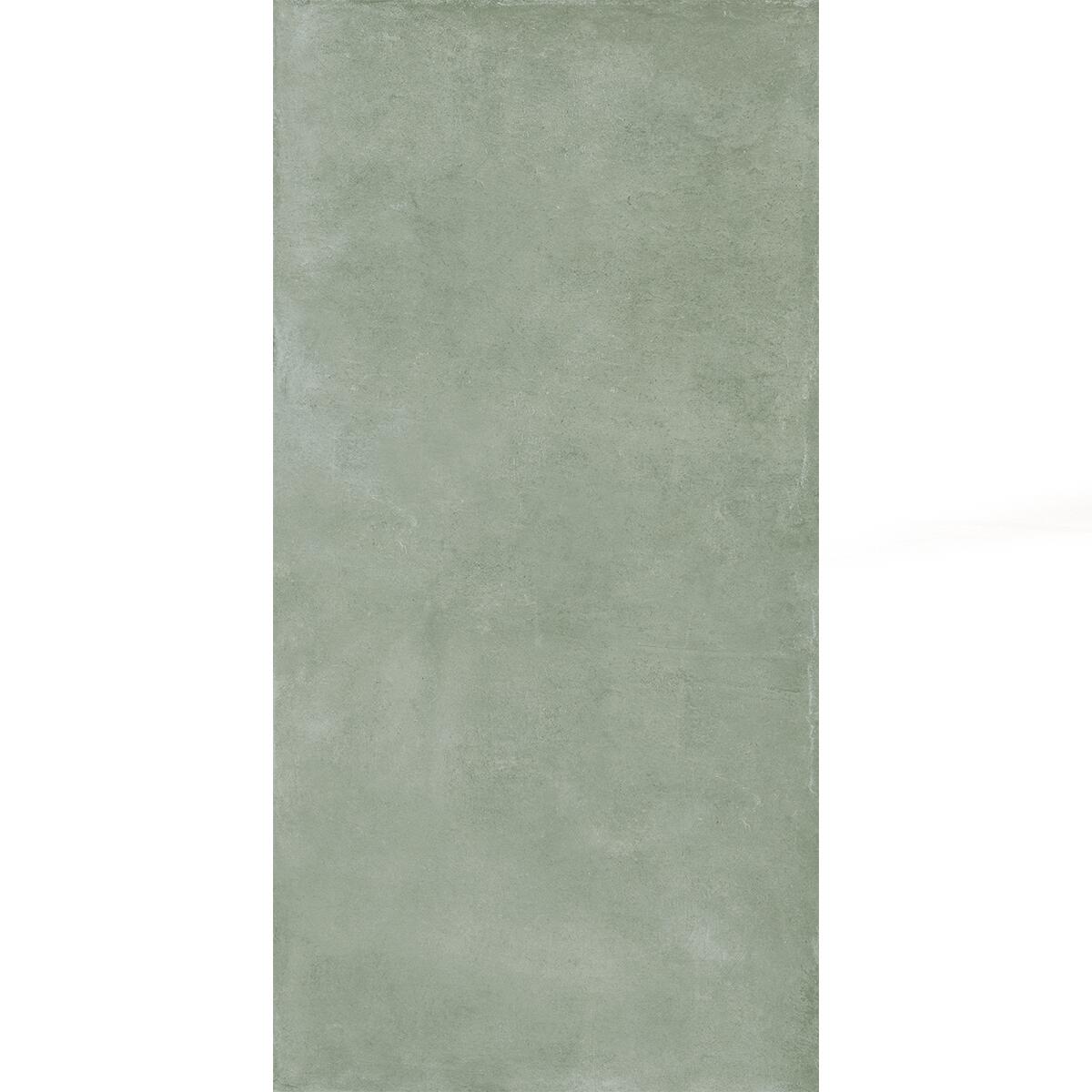 Piastrella da pavimento interno in gres porcellanato 60 x 119.8 cm rettificato smaltato verde opaco Art Color Aspen 60x119,8 rettificato R9 traffico medio forte (pei 3/5) Sp. 9 mm 1.44 mq - 14