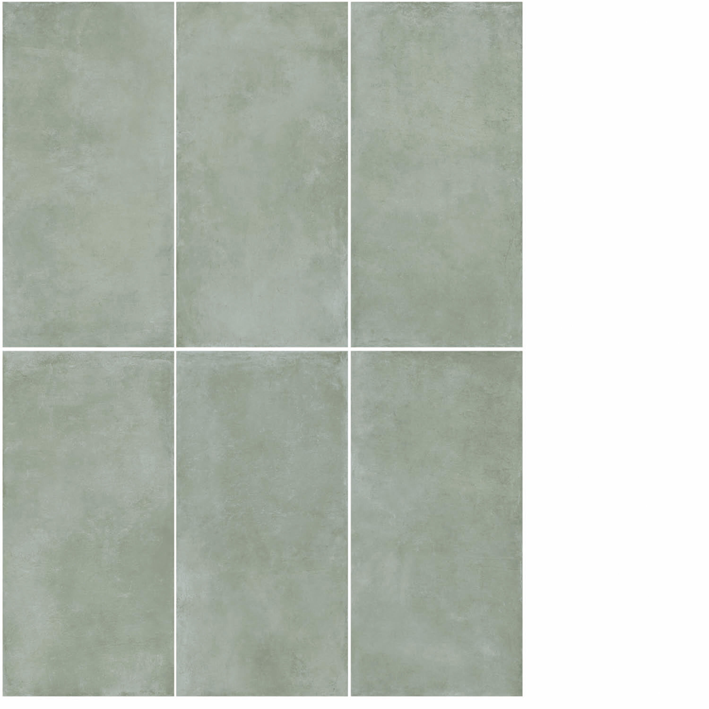 Piastrella da pavimento interno in gres porcellanato 60 x 119.8 cm rettificato smaltato verde opaco Art Color Aspen 60x119,8 rettificato R9 traffico medio forte (pei 3/5) Sp. 9 mm 1.44 mq - 8